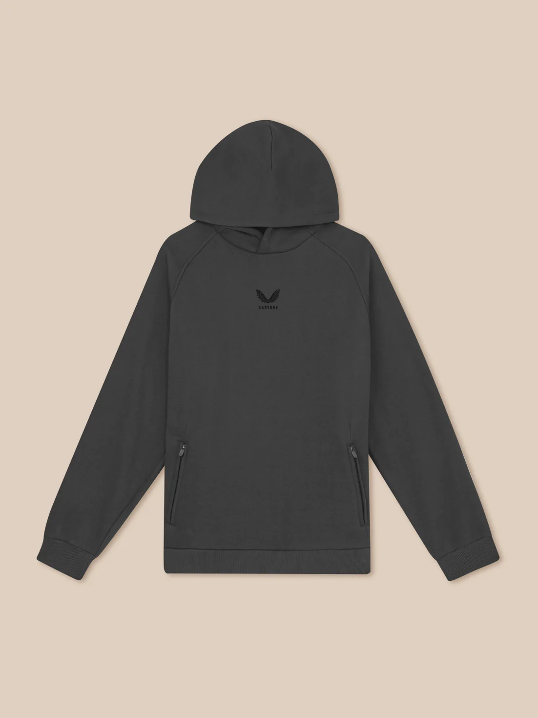 Men’s Adapt Long Sleeve Cotton Fleece Hoodie - Gunmetal - Image 9