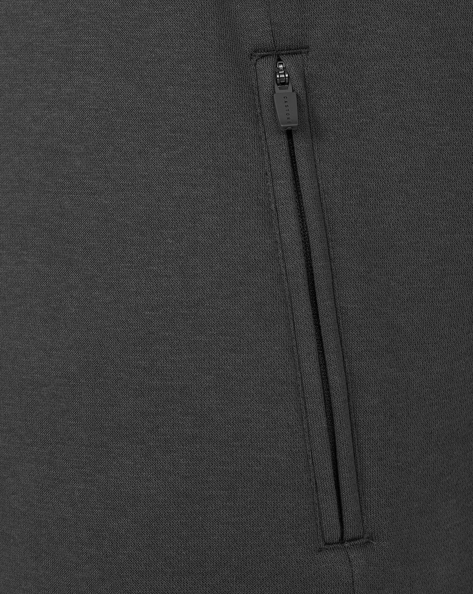 Men’s Adapt  Cotton Fleece Quarter Zip Sweatshirt - Gunmetal - Image 8