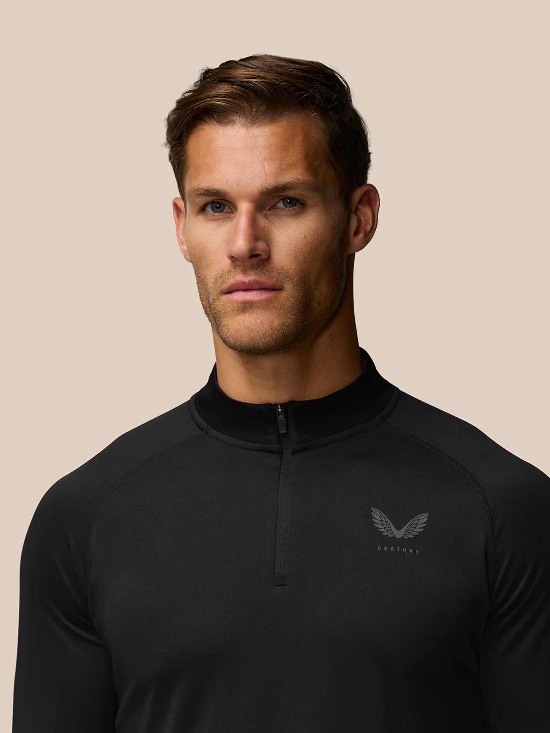 Adapt Training 1/4 Zip Top - Black - Image 3