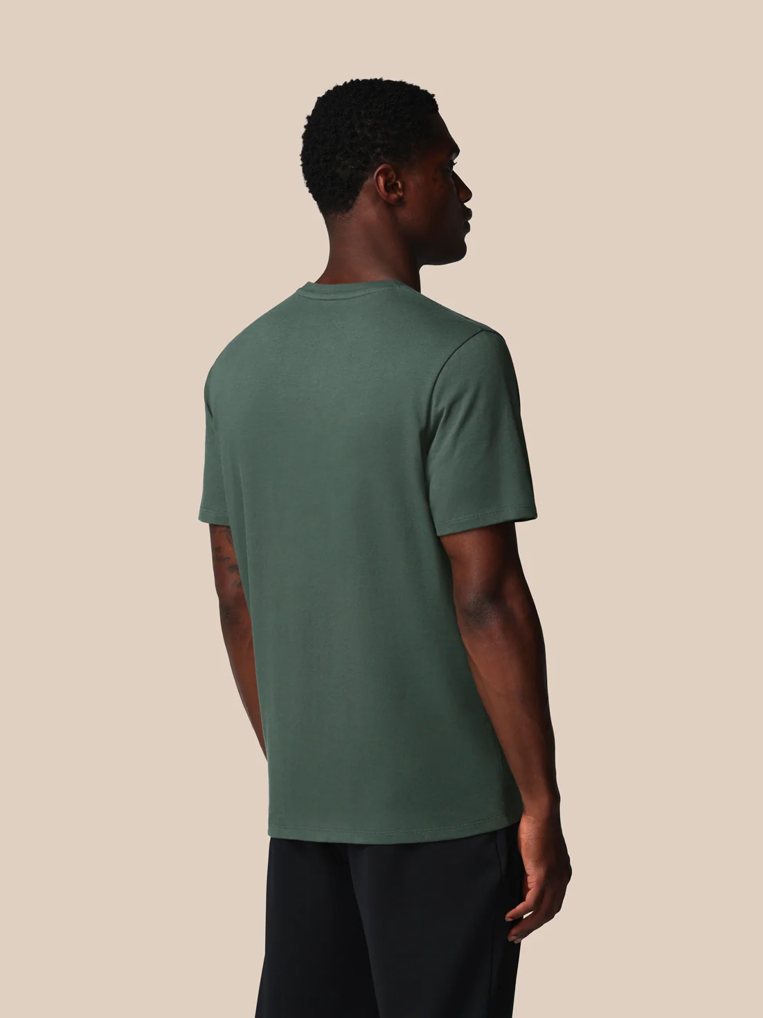 Men’s Adapt Short Sleeve Graphic T-Shirt - Dark Green - Image 2
