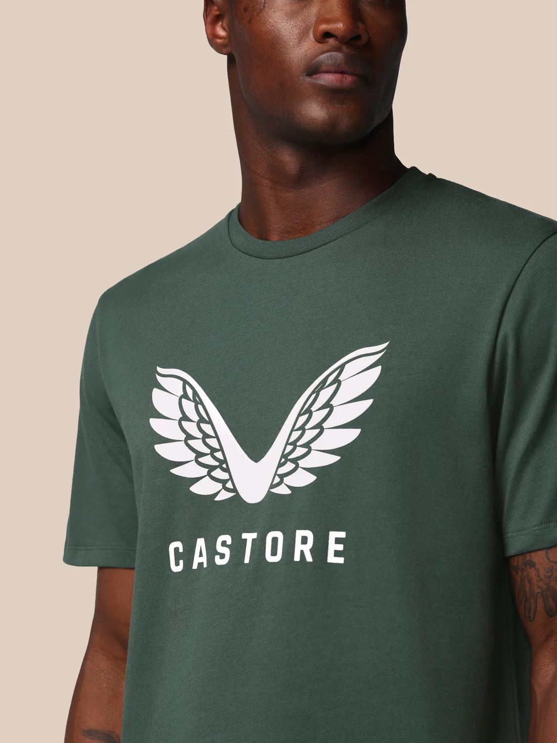 Men’s Adapt Short Sleeve Graphic T-Shirt - Dark Green - Image 6