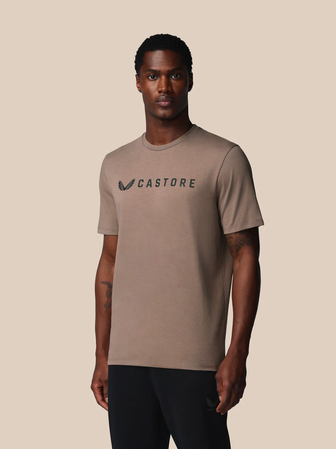 Men’s Adapt Short Sleeve Graphic T-Shirt - Deep Taupe