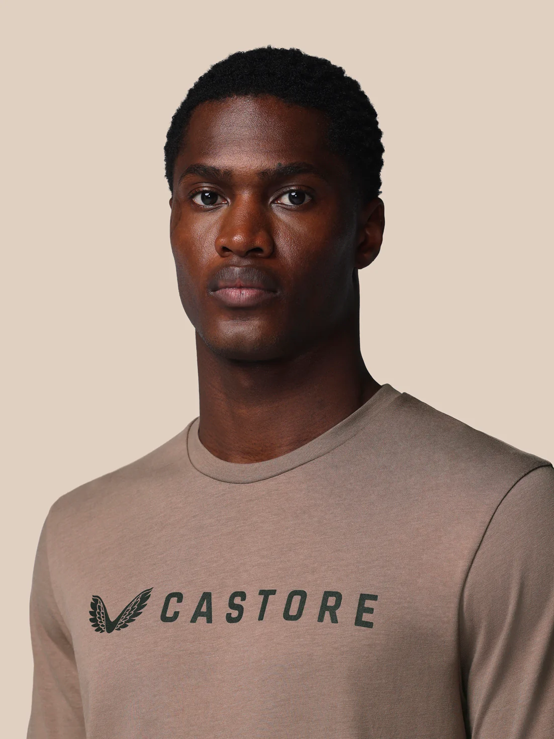 Men’s Adapt Short Sleeve Graphic T-Shirt - Deep Taupe - Image 5