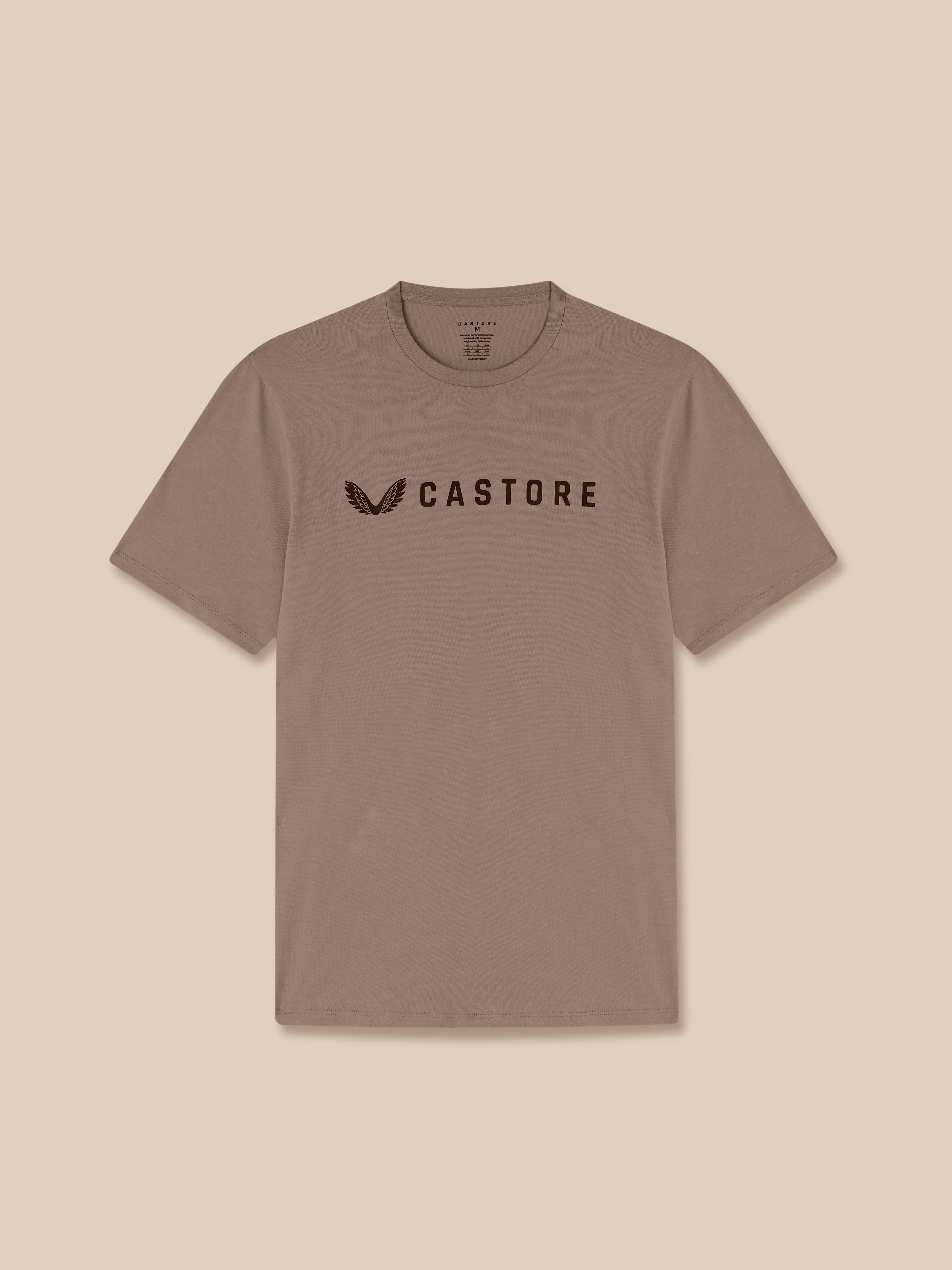 Men’s Adapt Short Sleeve Graphic T-Shirt - Deep Taupe - Image 8