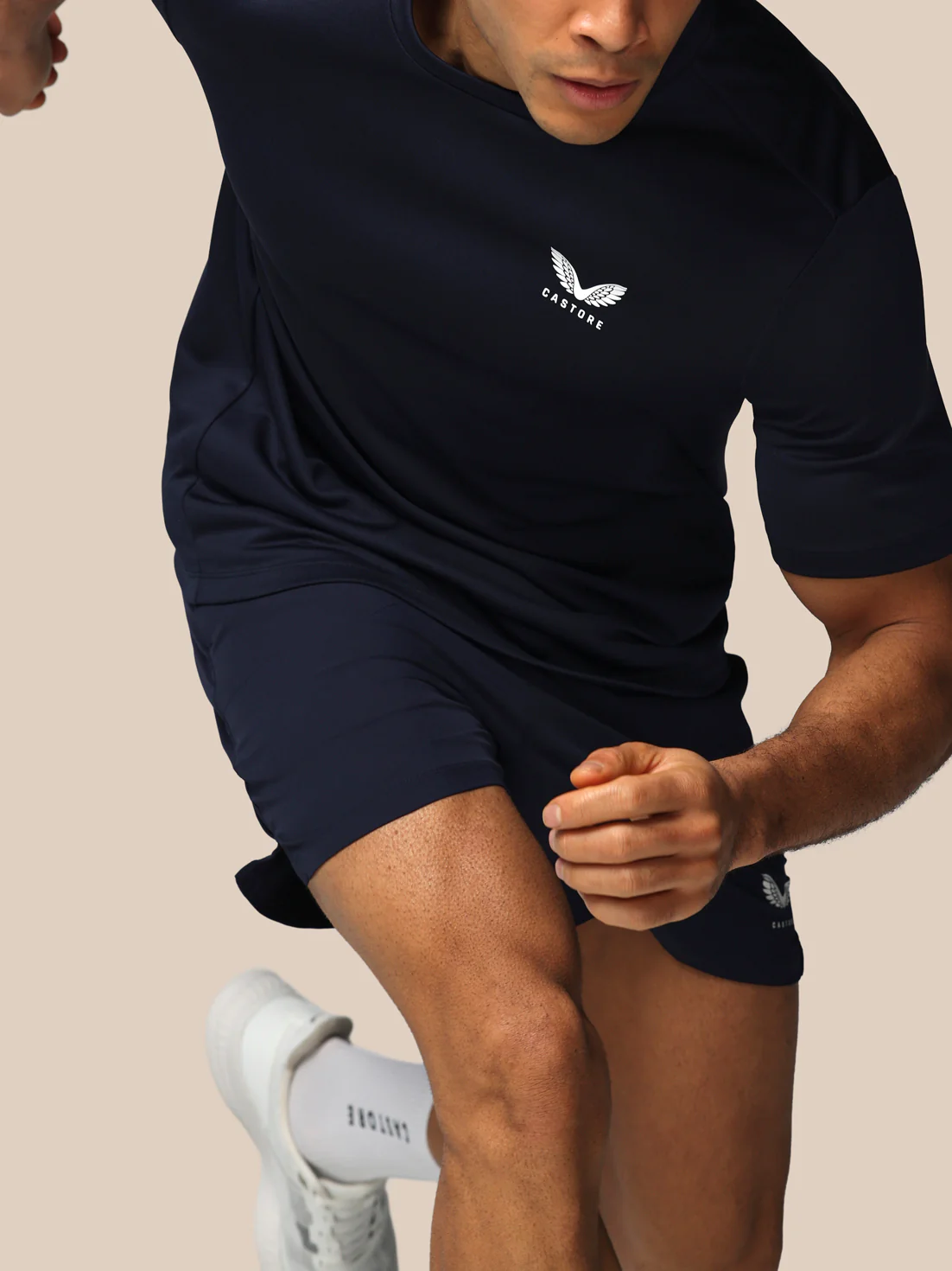 Men’s Adapt Short Sleeve T-Shirt - Navy - Image 6