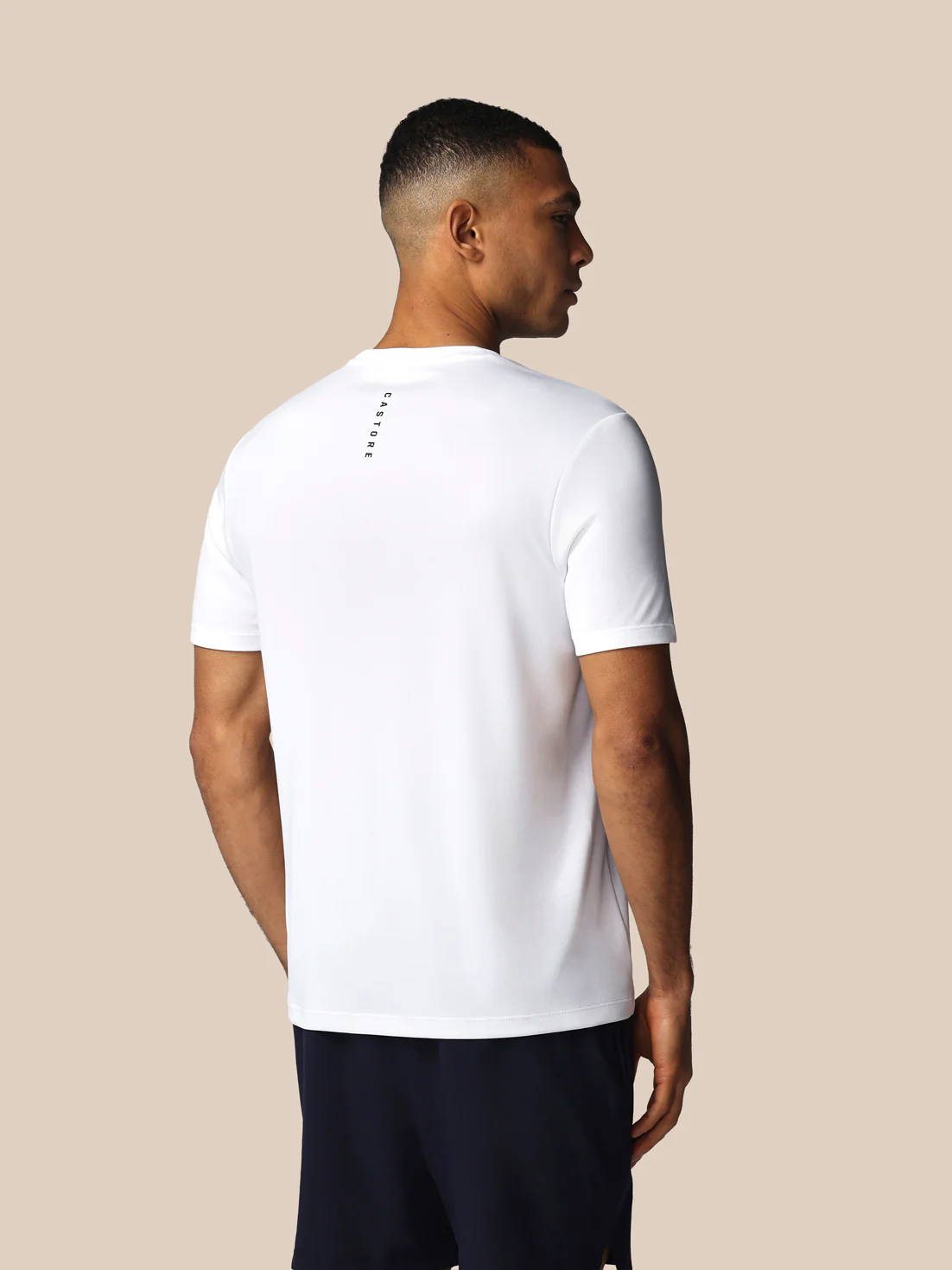 Men’s Adapt Short Sleeve T-Shirt - White - Image 3
