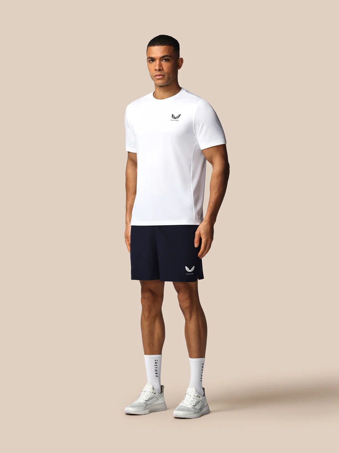 Men’s Adapt Short Sleeve T-Shirt - White - Image 4