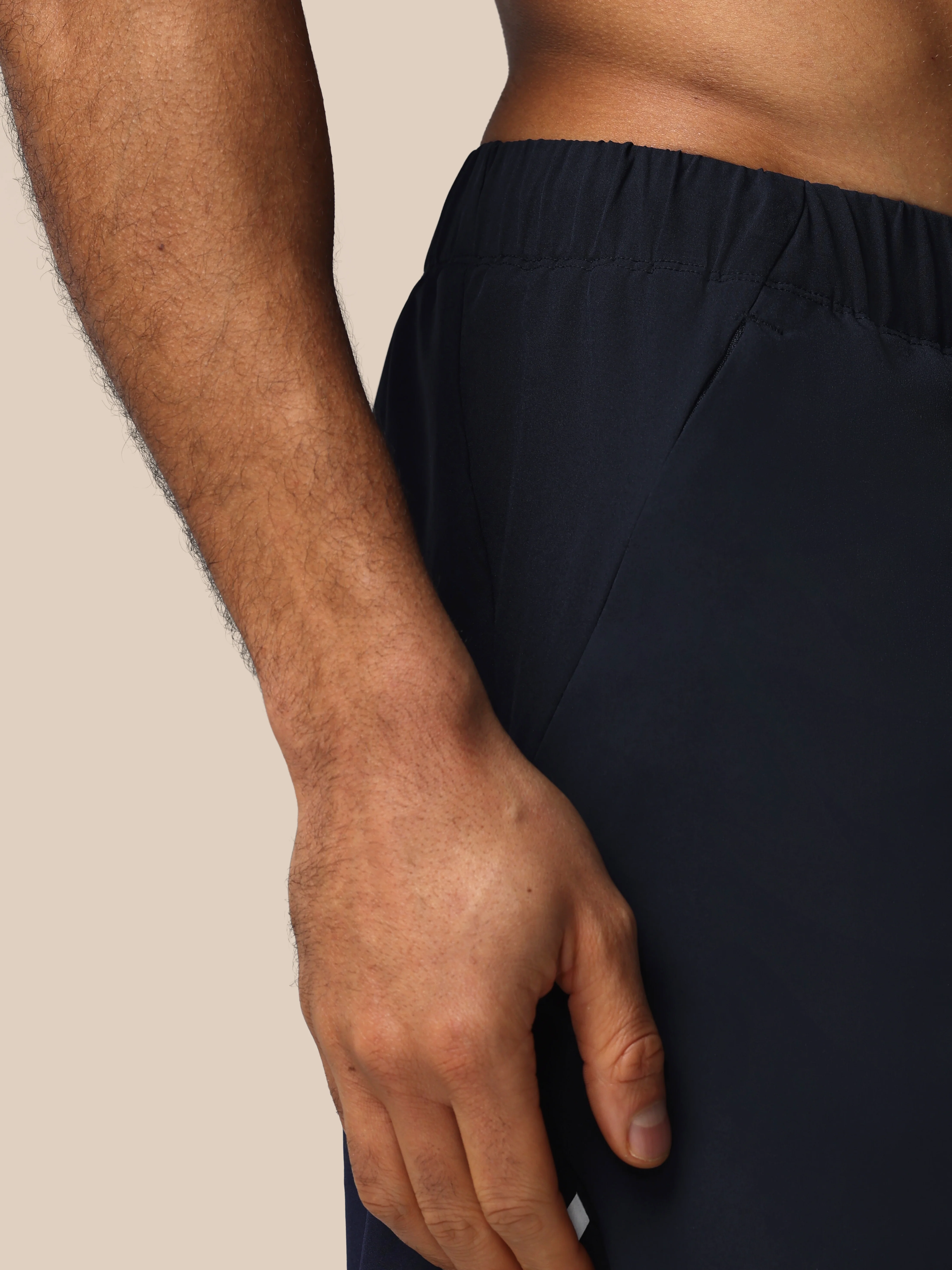 Men’s Apex 2-in-1 Woven Shorts - Navy - Image 6