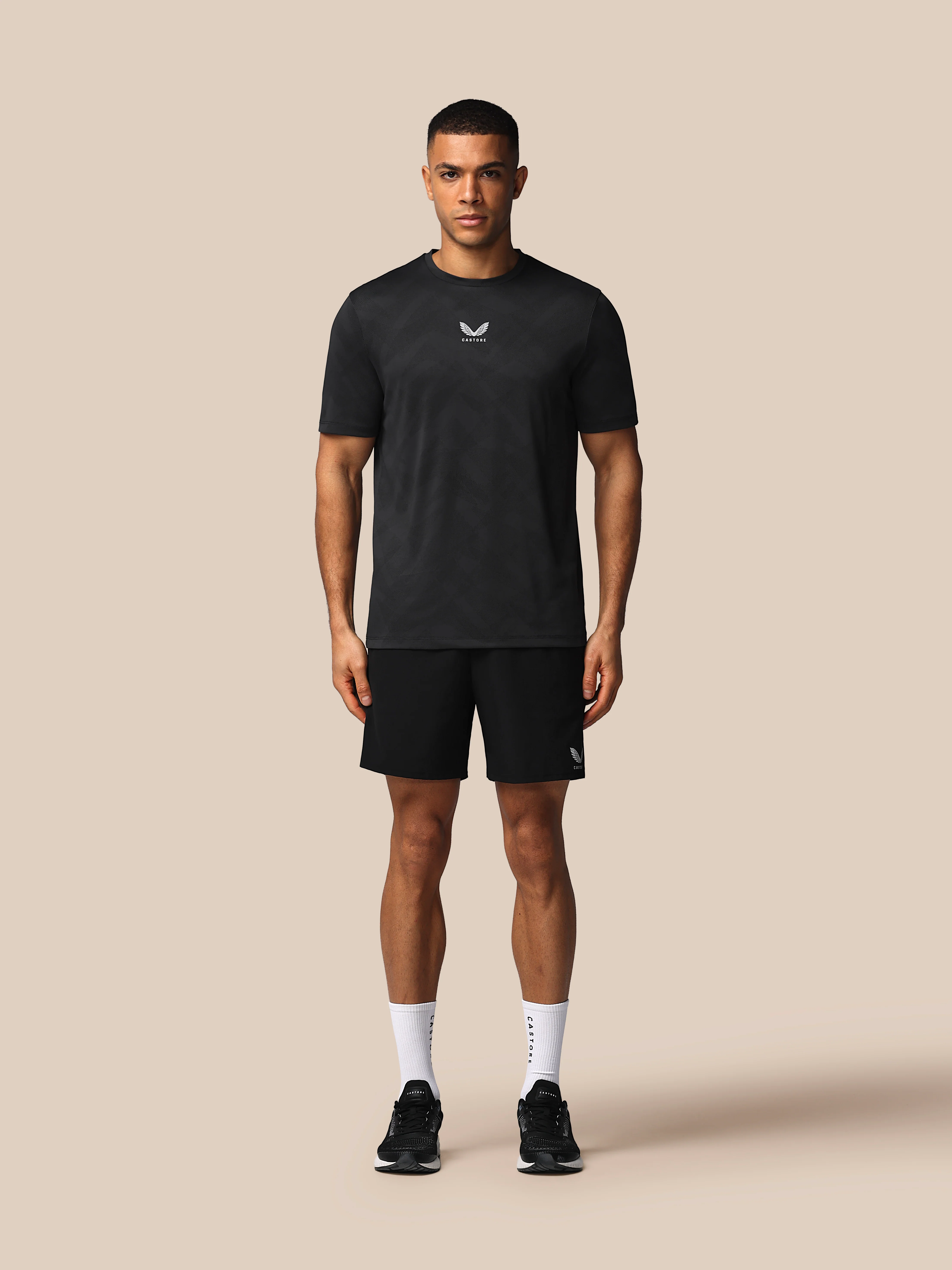 Men’s Apex 6" Shorts w/ Inner Brief - Black - Image 2