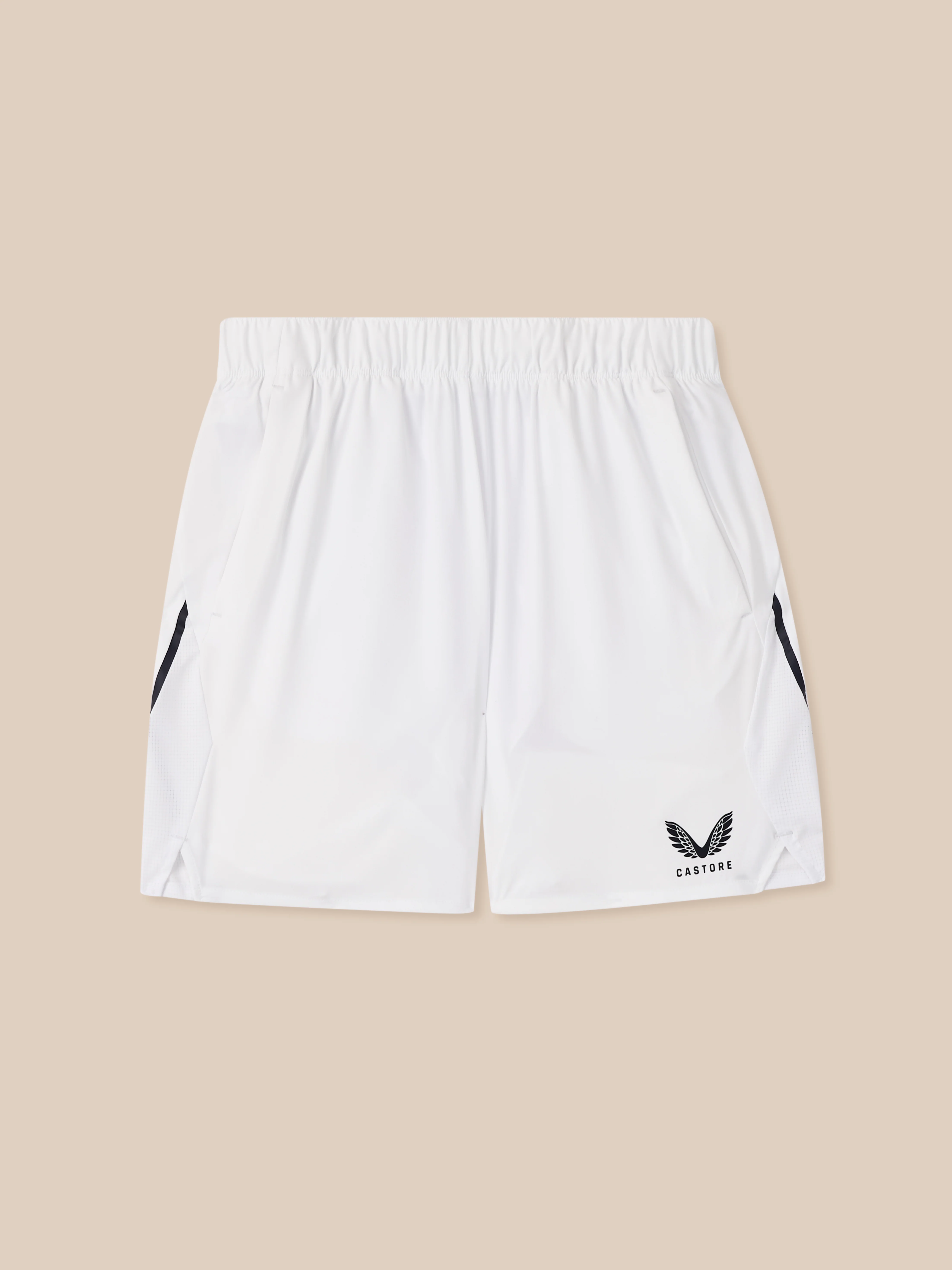 Men’s Apex 6" Shorts w/ Inner Brief - White - Image 7