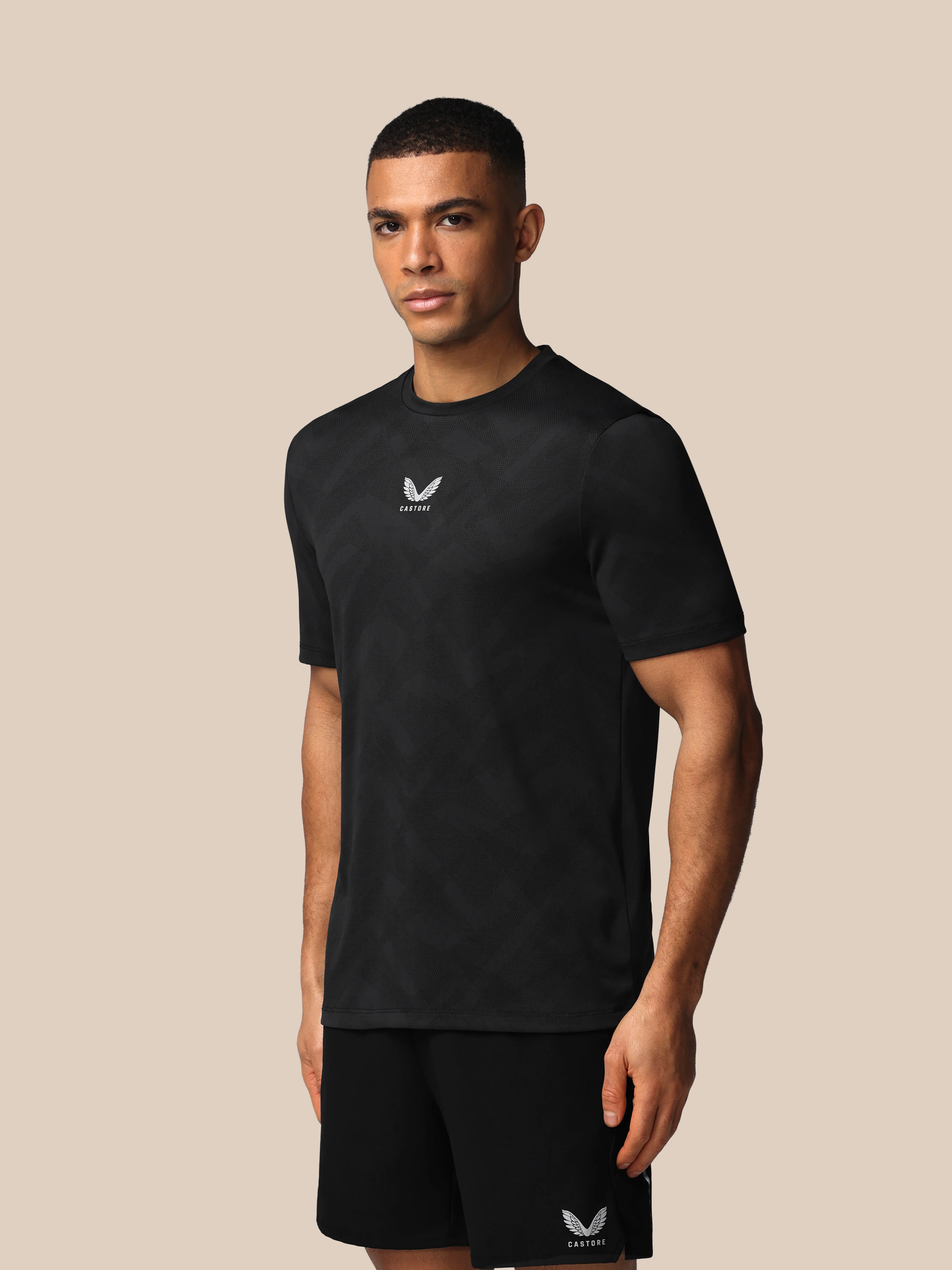 Men’s Apex Engineered Short Sleeve T-Shirt - Black