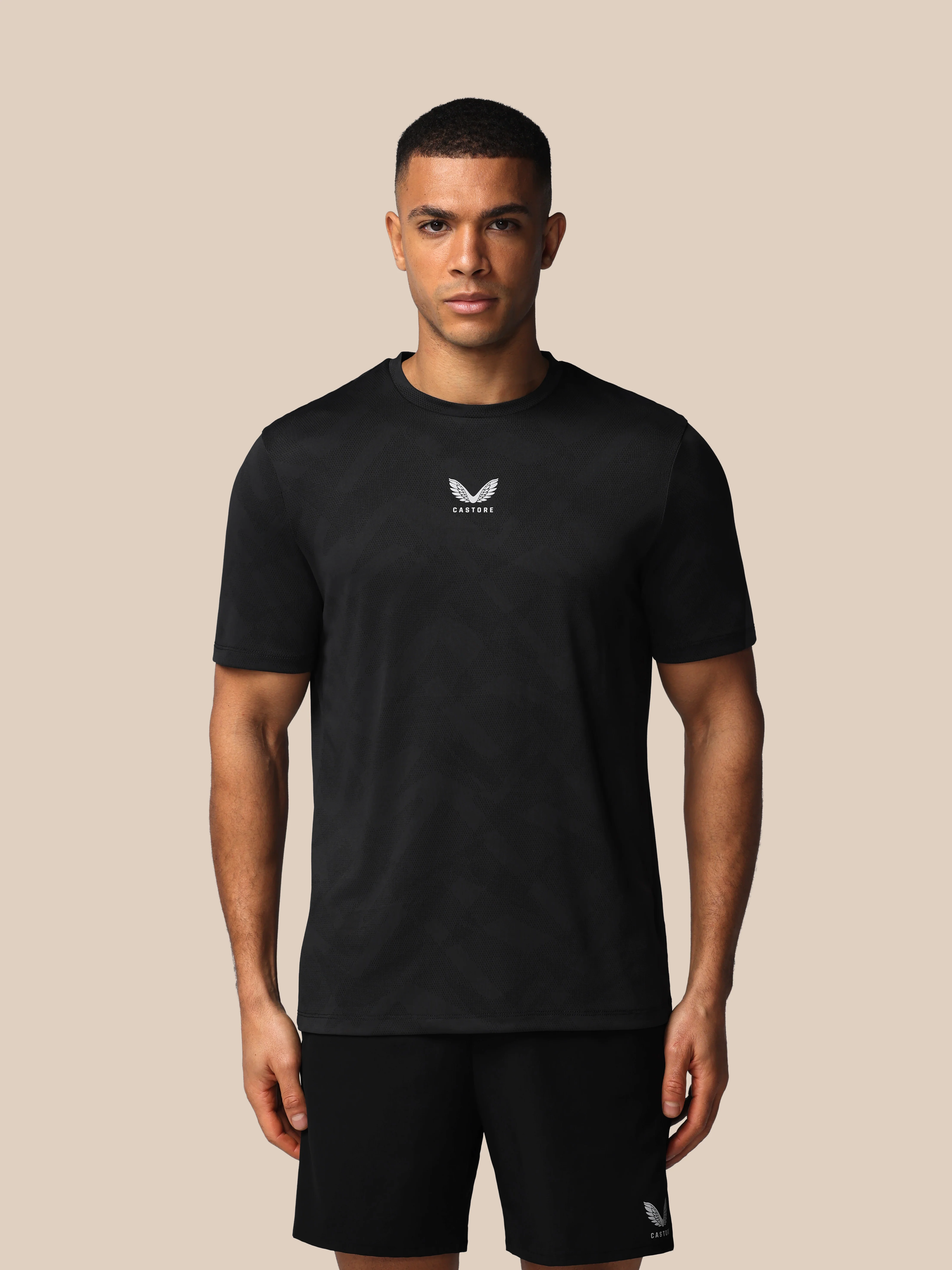 Men’s Apex Engineered Short Sleeve T-Shirt - Black - Image 4
