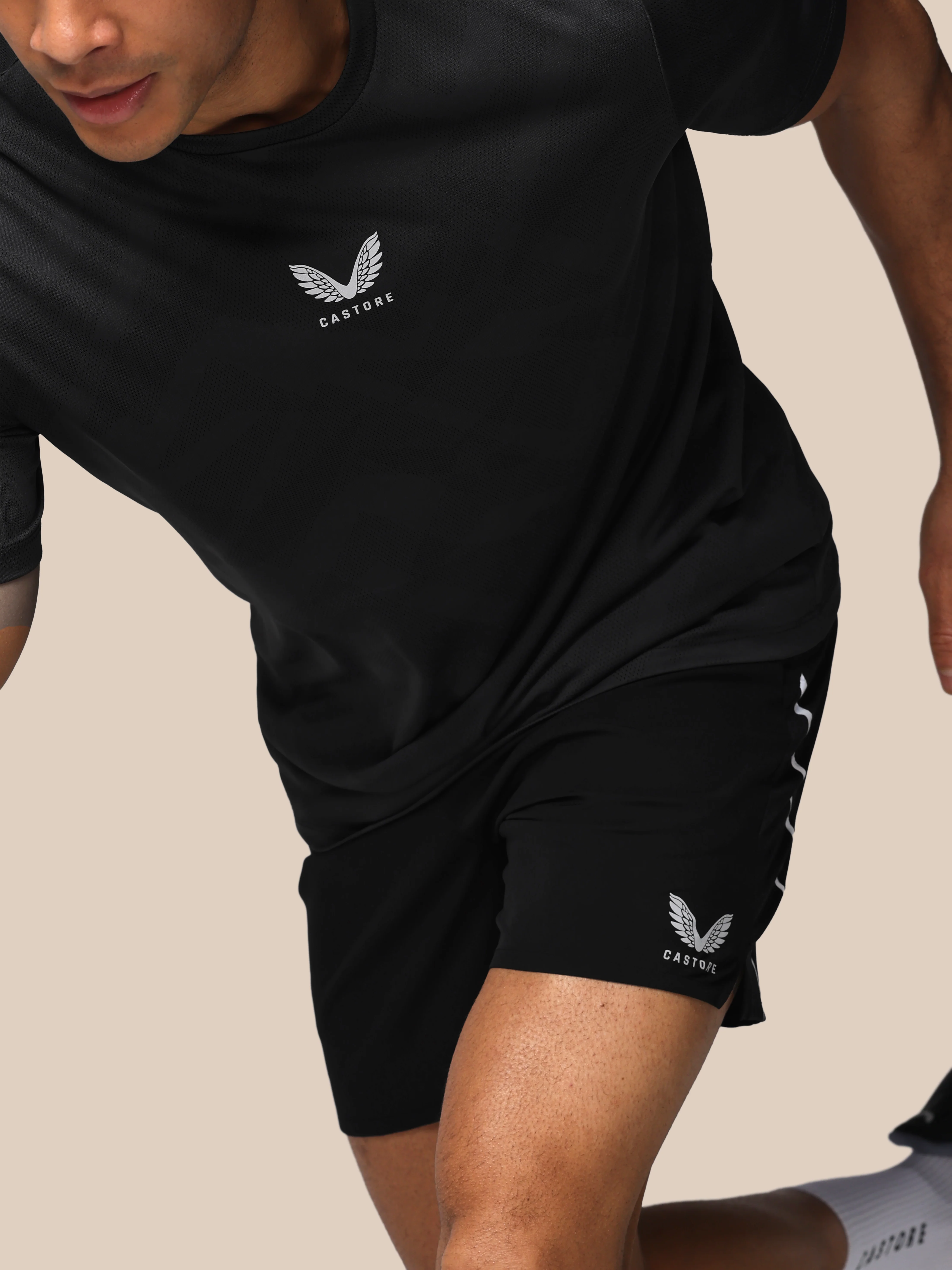 Men’s Apex Engineered Short Sleeve T-Shirt - Black - Image 6