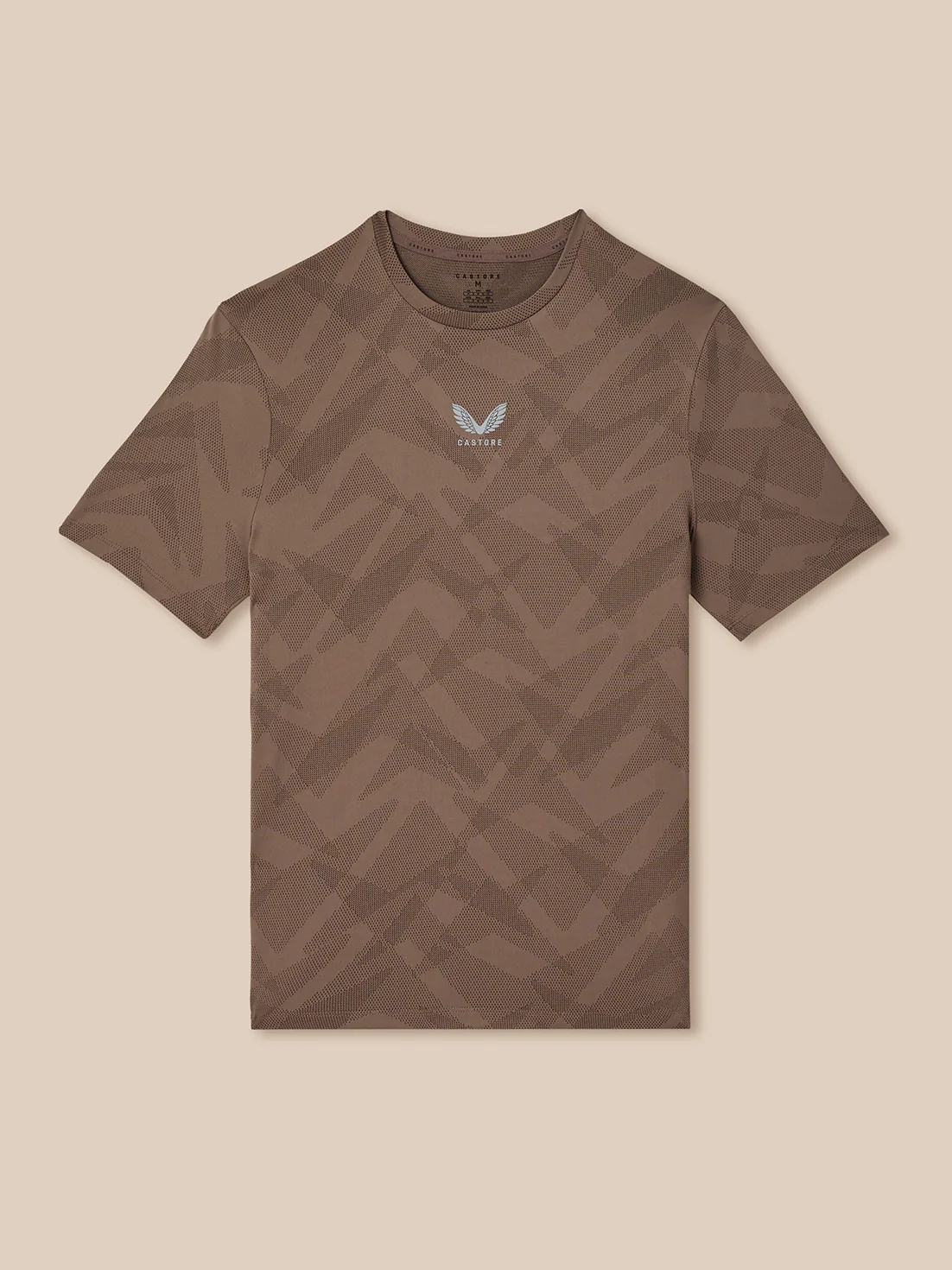 Men’s Apex Engineered Short Sleeve T-Shirt - Deep Taupe - Image 8