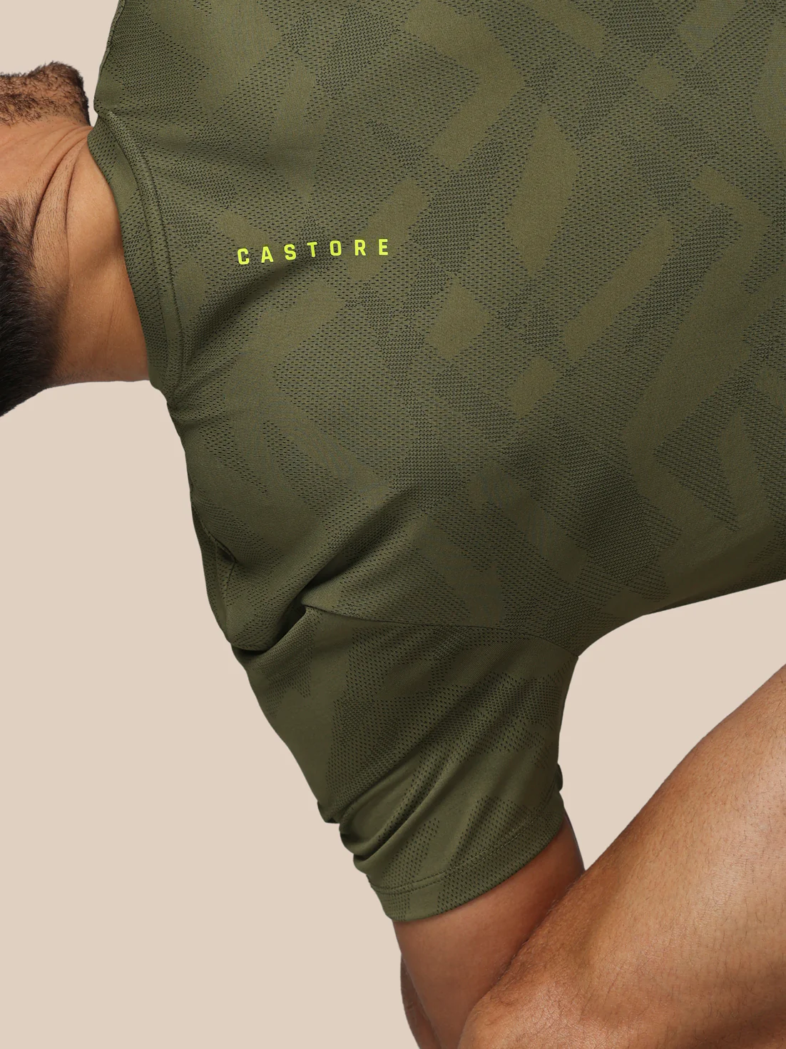 Men’s Apex Engineered Short Sleeve T-Shirt - Green - Image 6