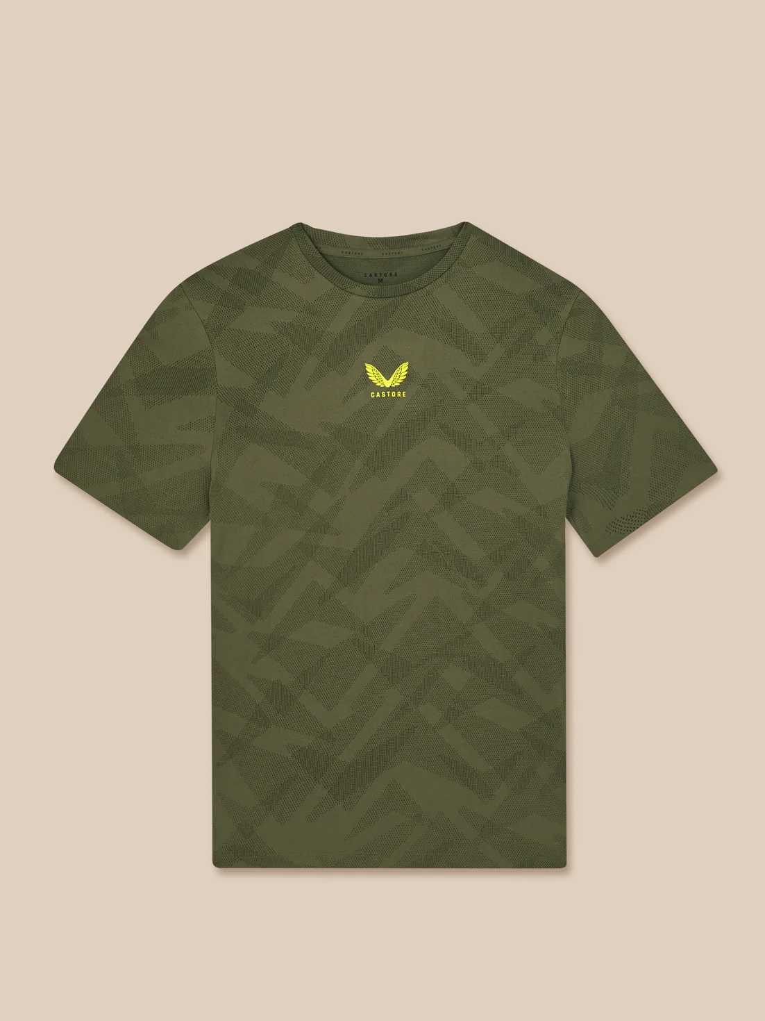 Men’s Apex Engineered Short Sleeve T-Shirt - Green - Image 8