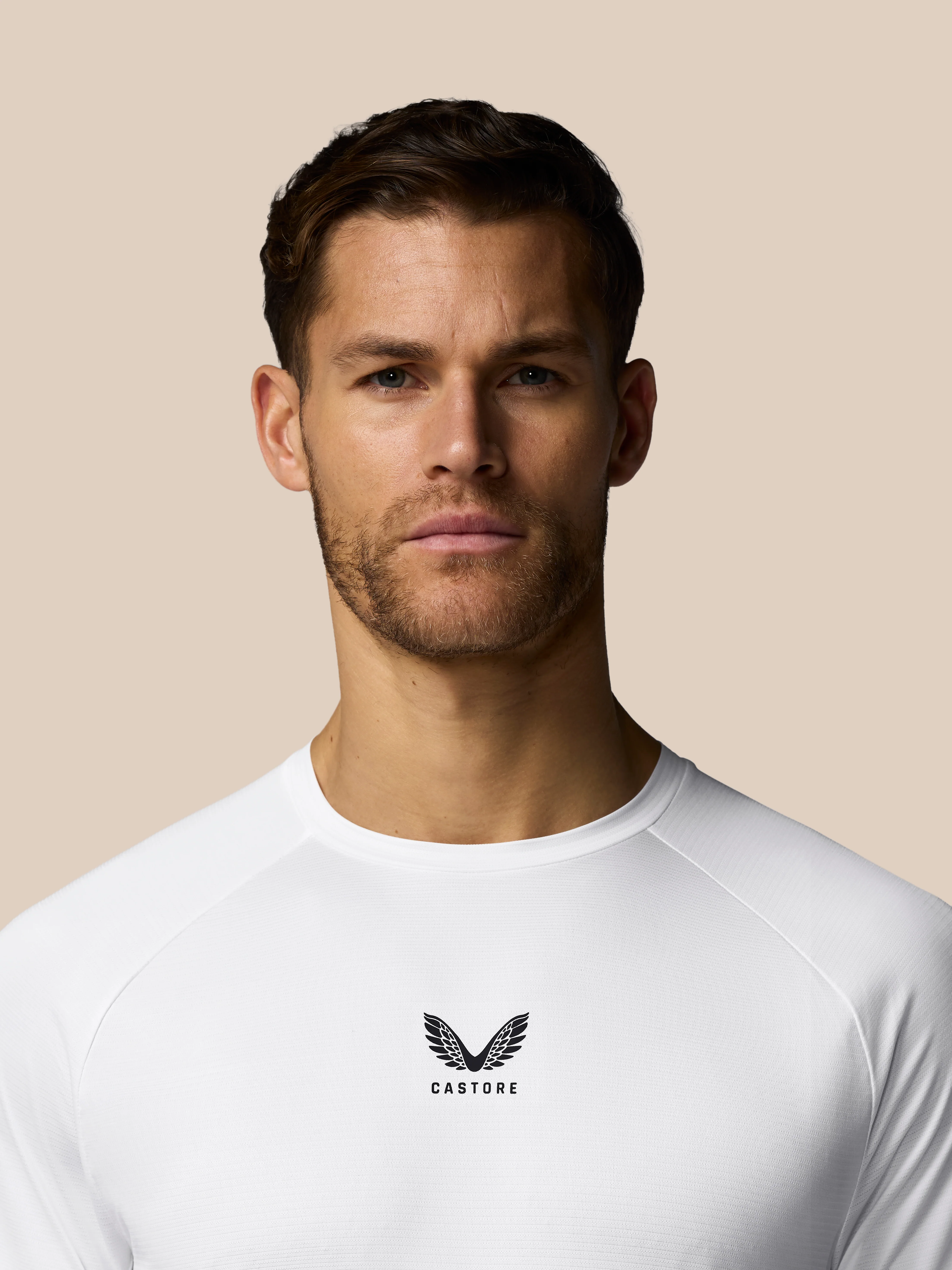Men’s Apex Tennis Short Sleeve T-Shirt - White - Image 4