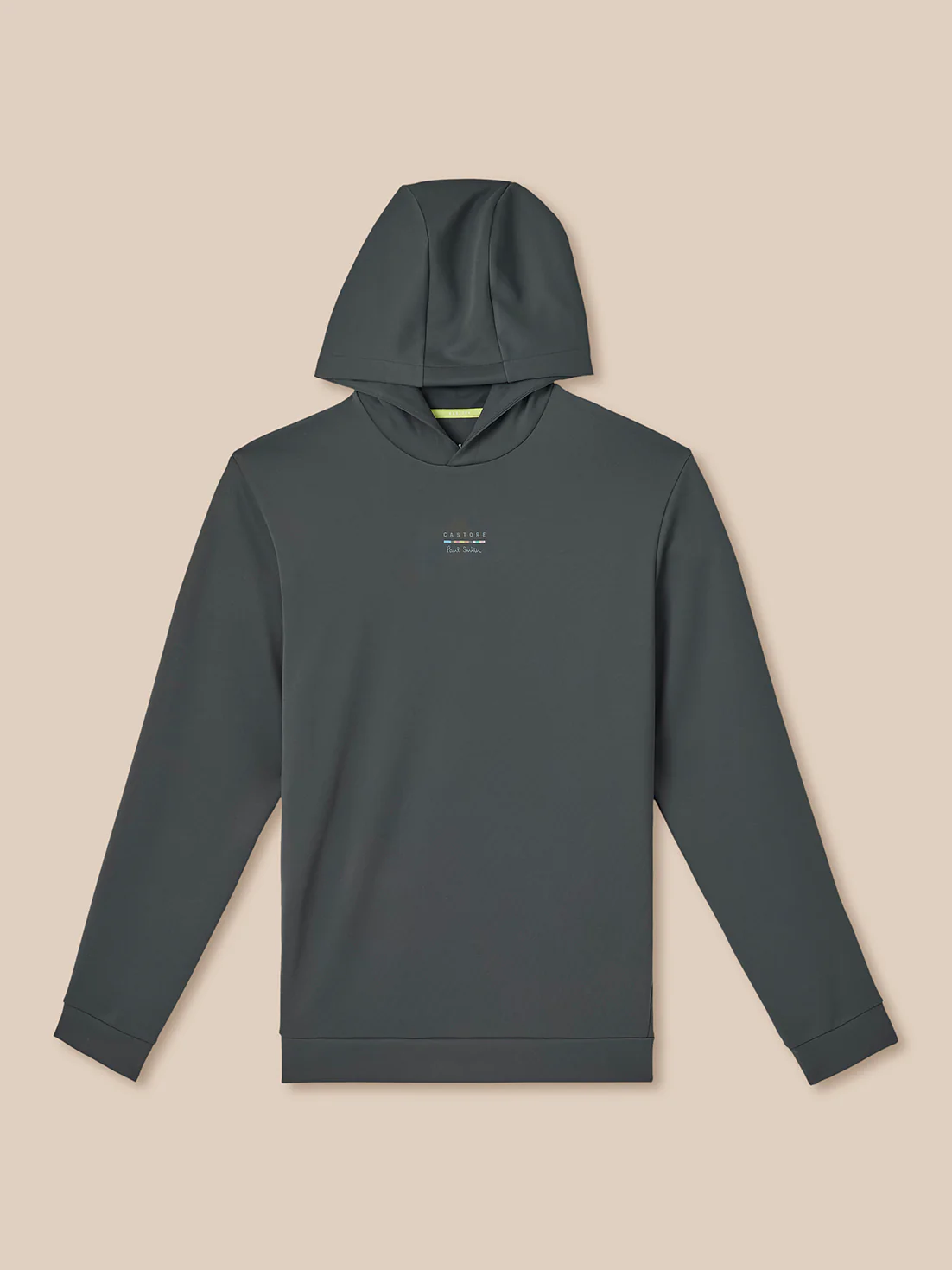 Men’s x Paul Smith Long Sleeve Technical Hoodie - Charcoal - Image 7