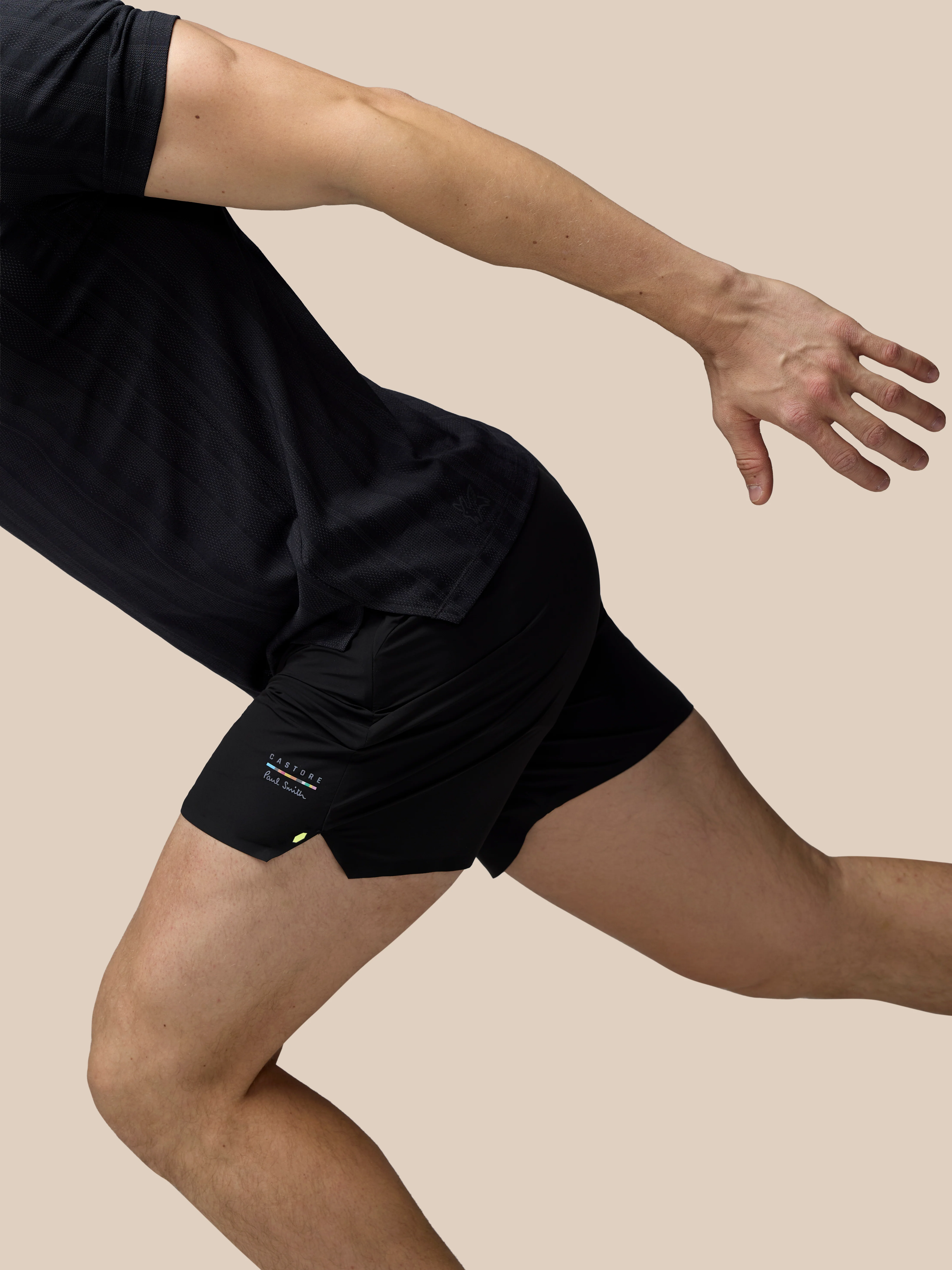 Men’s x Paul Smith Performance 6” Shorts - Black - Image 5