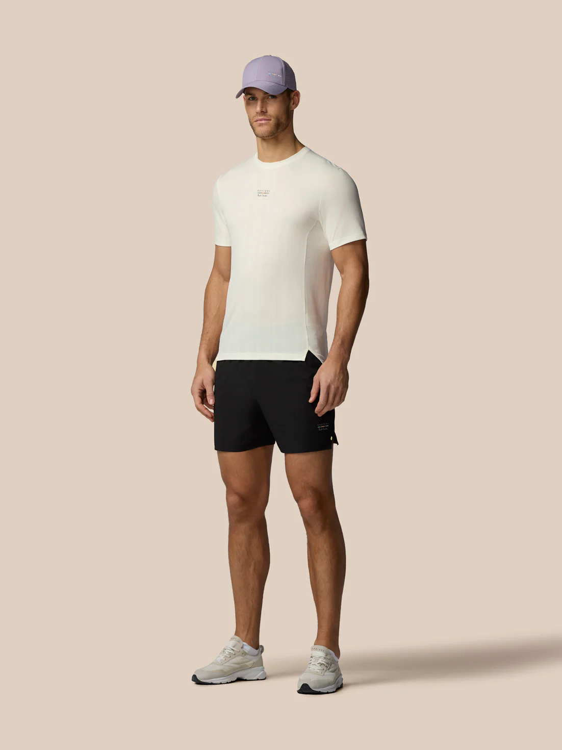 Men’s x Paul Smith Performance Engineered Knit Short Sleeve T-Shirt - Off White - Image 4