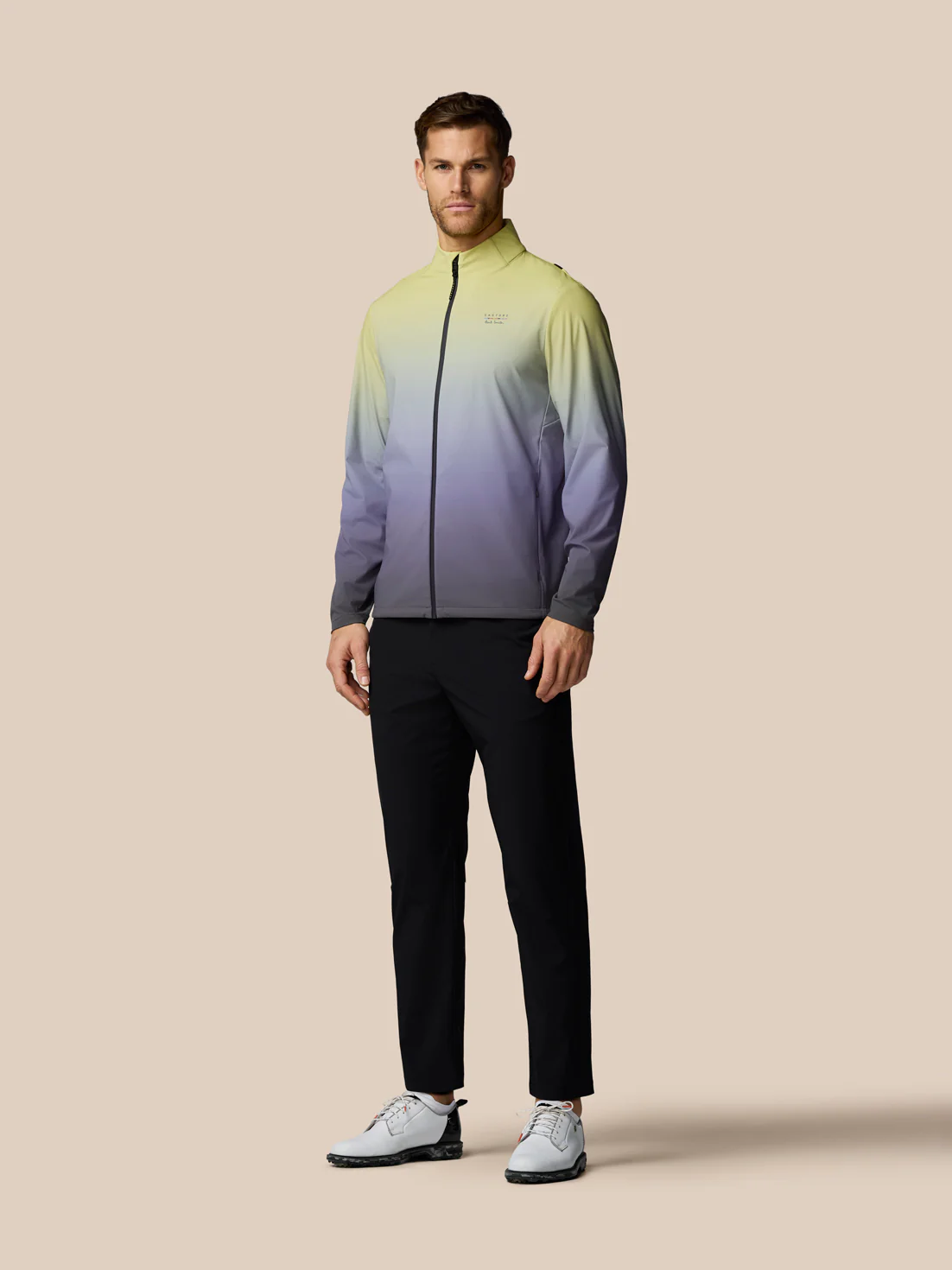 Men’s x Paul Smith Performance Lightweight Jacket - Sunny Lime - Image 3