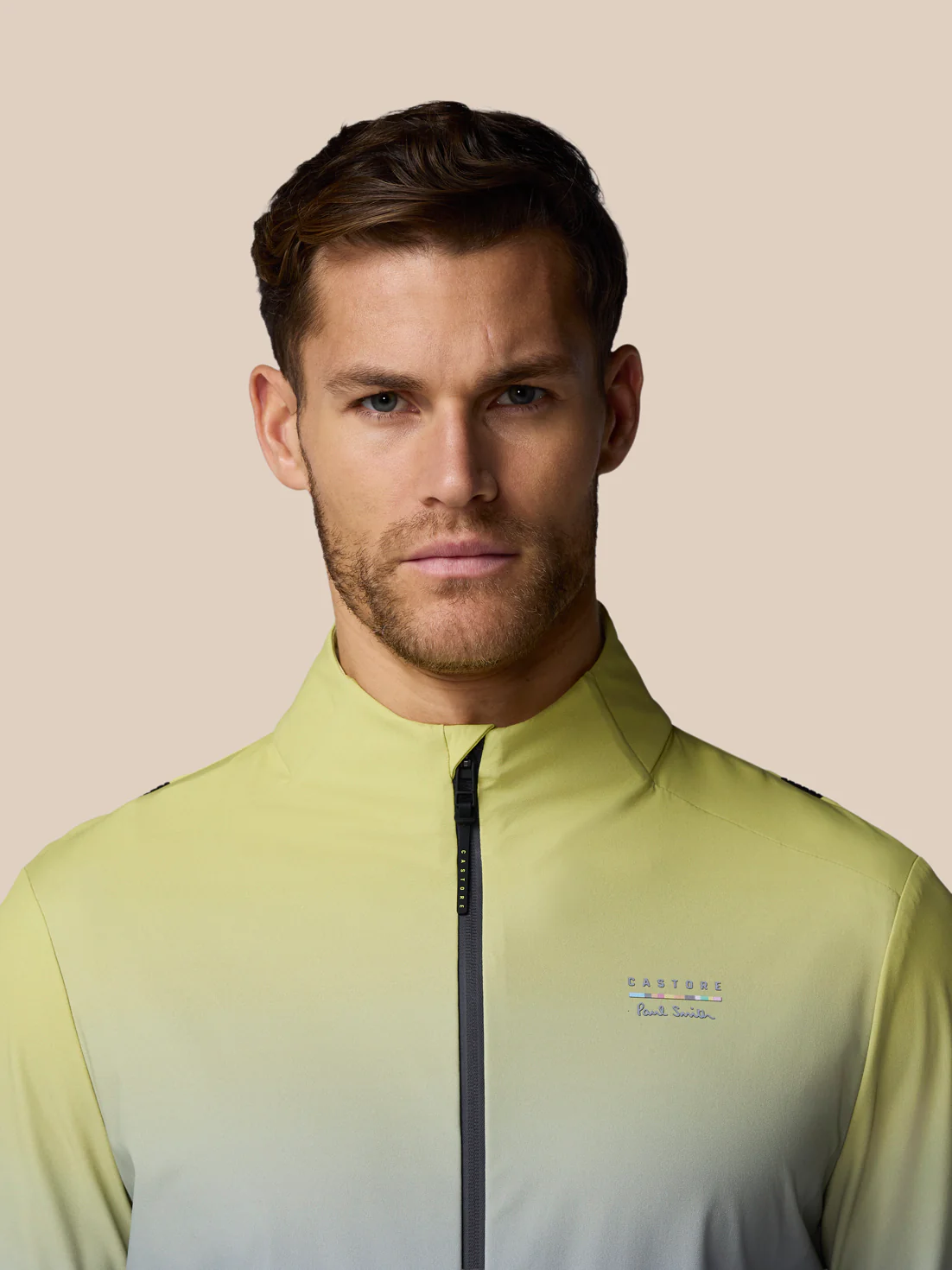 Men’s x Paul Smith Performance Lightweight Jacket - Sunny Lime - Image 4