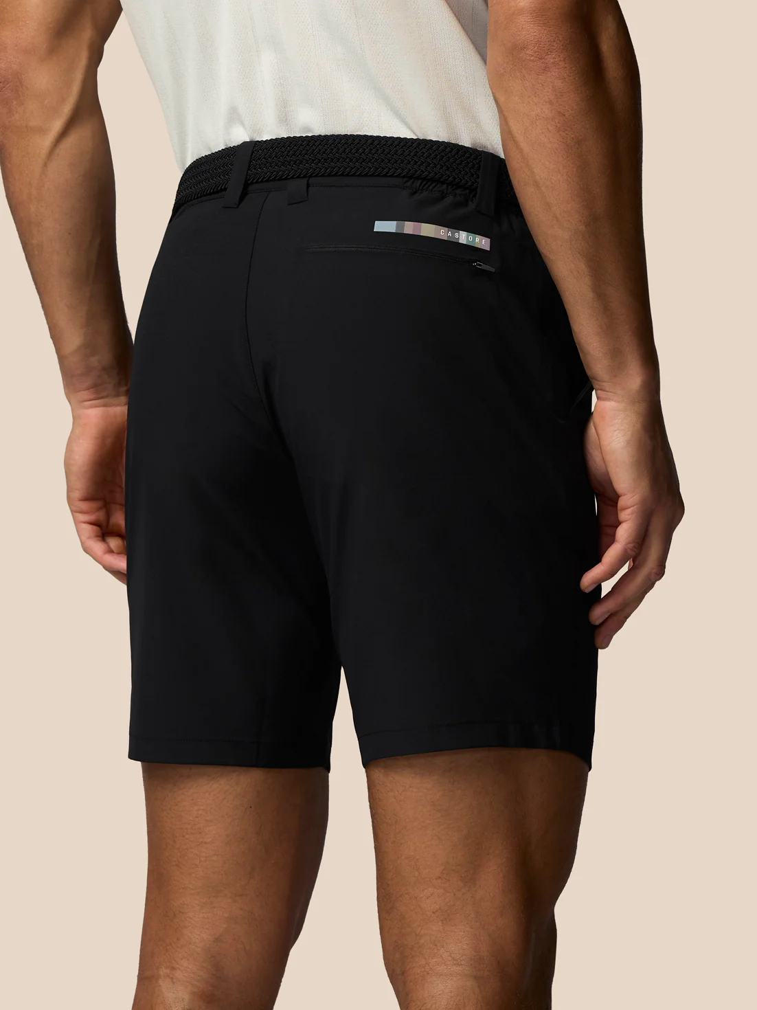 Men’s x Paul Smith Technical Golf Shorts - Black - Image 3
