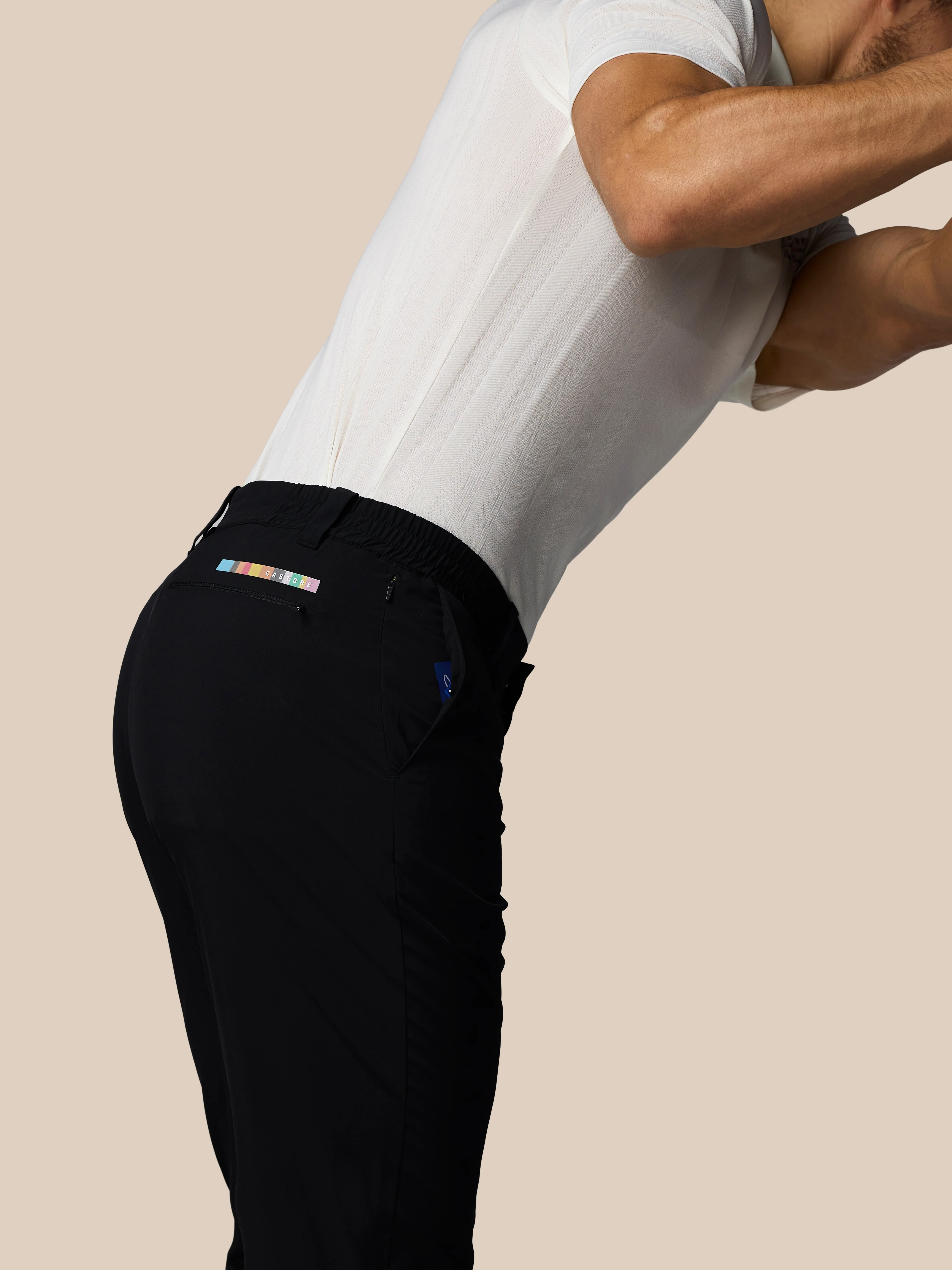 Men’s x Paul Smith Technical Trouser - Black - Image 4
