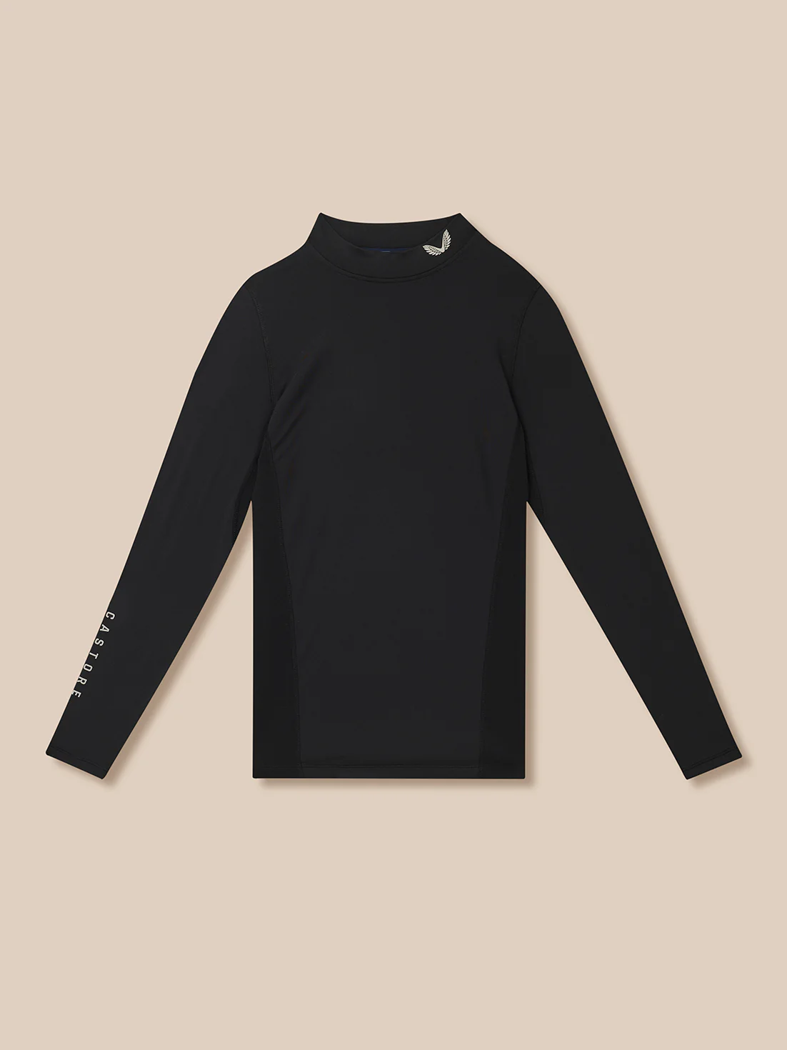Golf Club Long Sleeve Thermal Mock Neck - Black/Alloy - Image 9