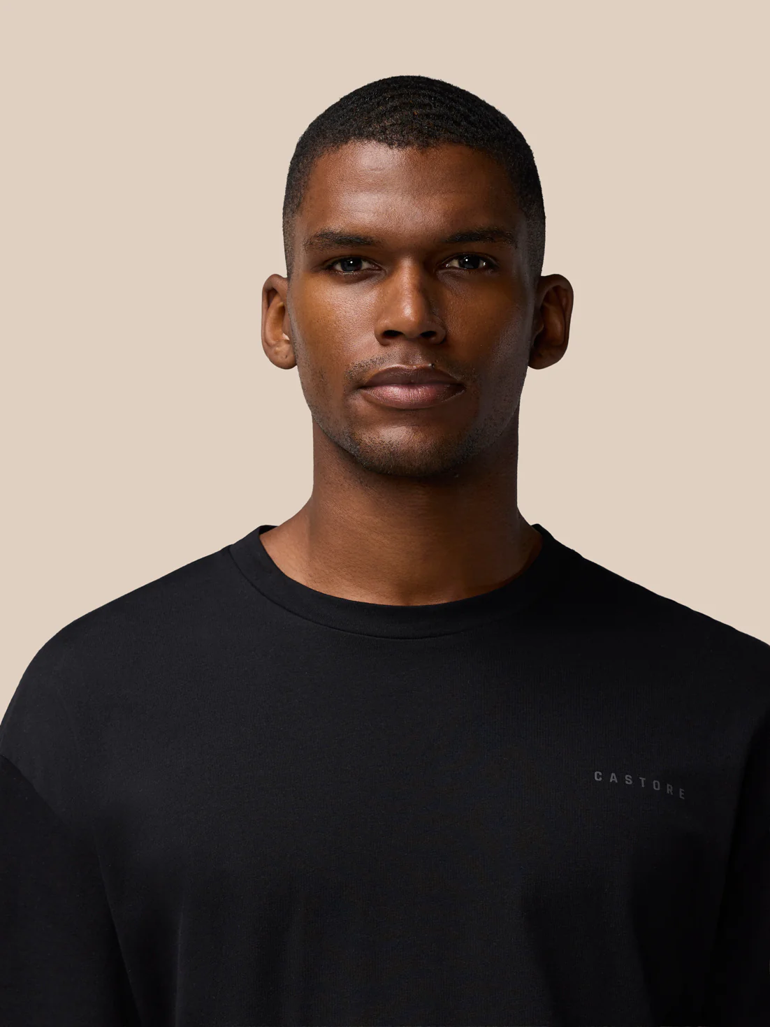 Flex Cotton T-Shirt- Black/Gunmetal - Image 4