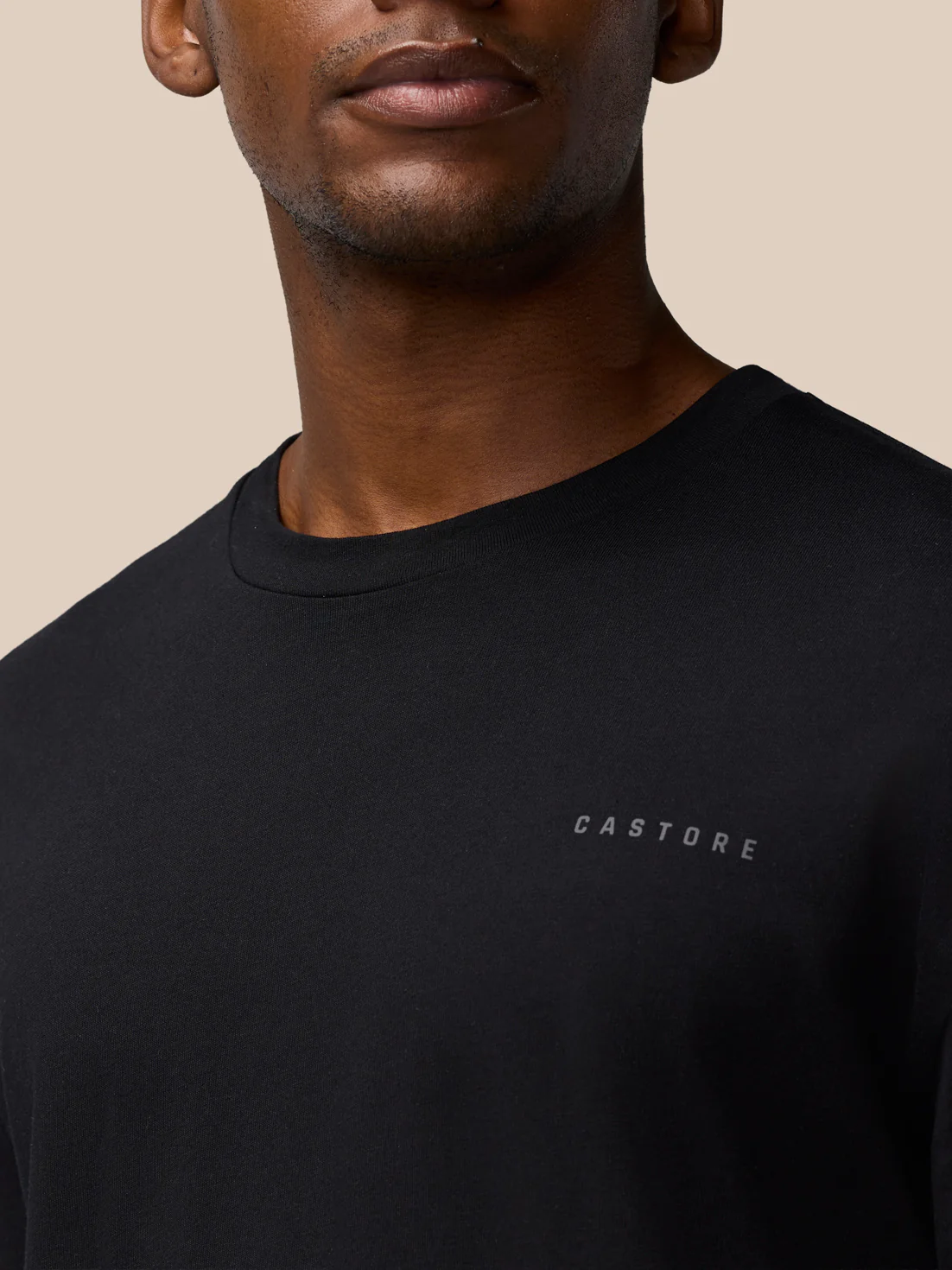 Flex Cotton T-Shirt- Black/Gunmetal - Image 6