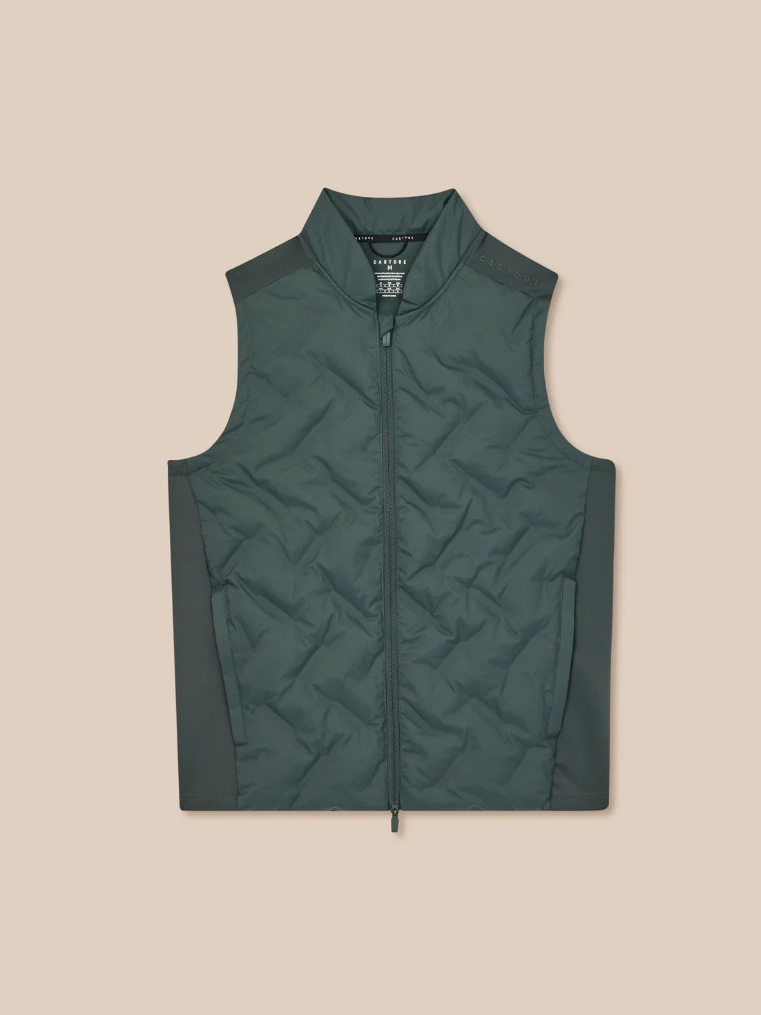 Men’s Flex Hybrid Gilet - Dark Green - Image 9