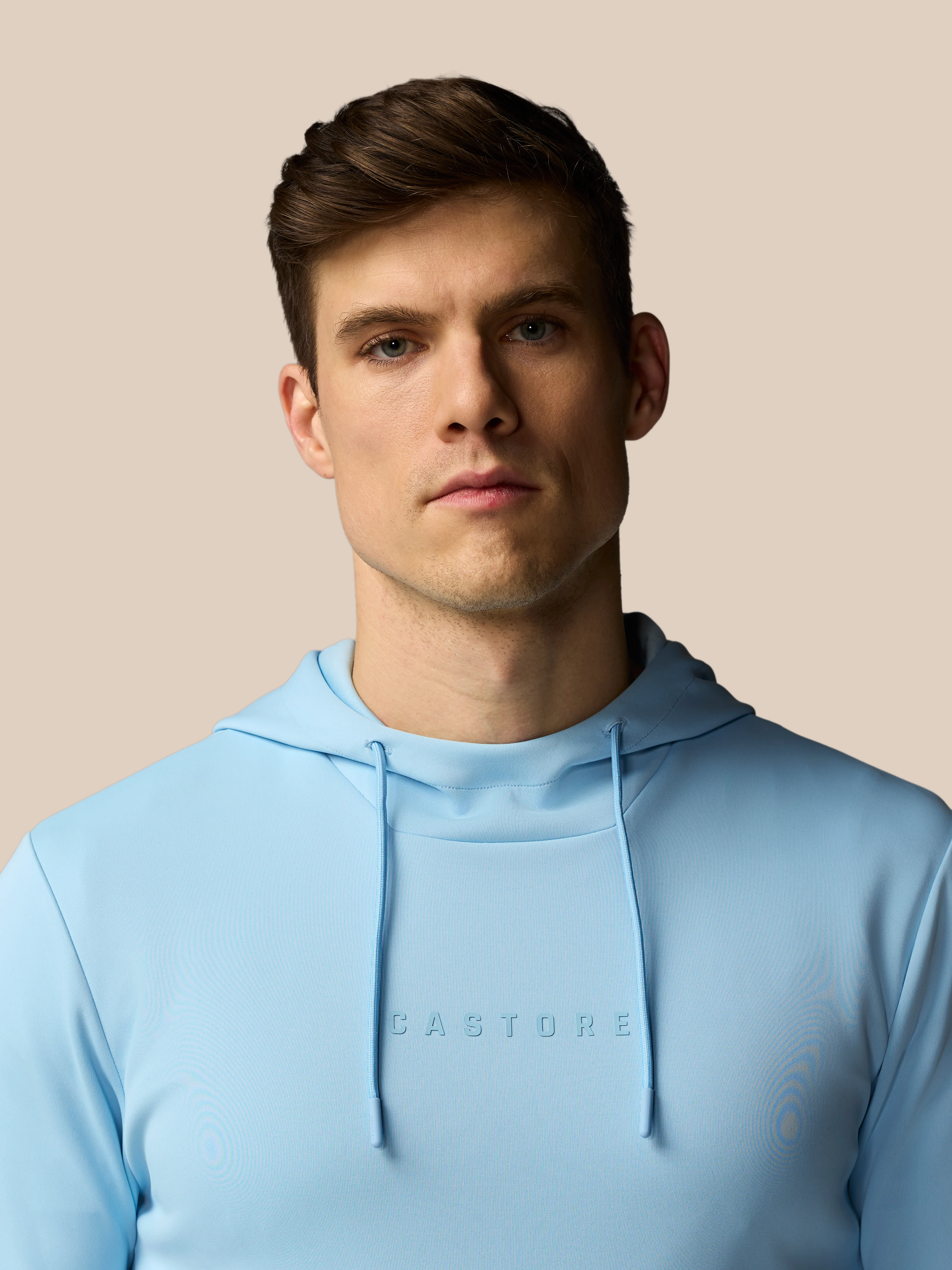 Men’s Flex Long Sleeve Hoodie -  Blue - Image 4