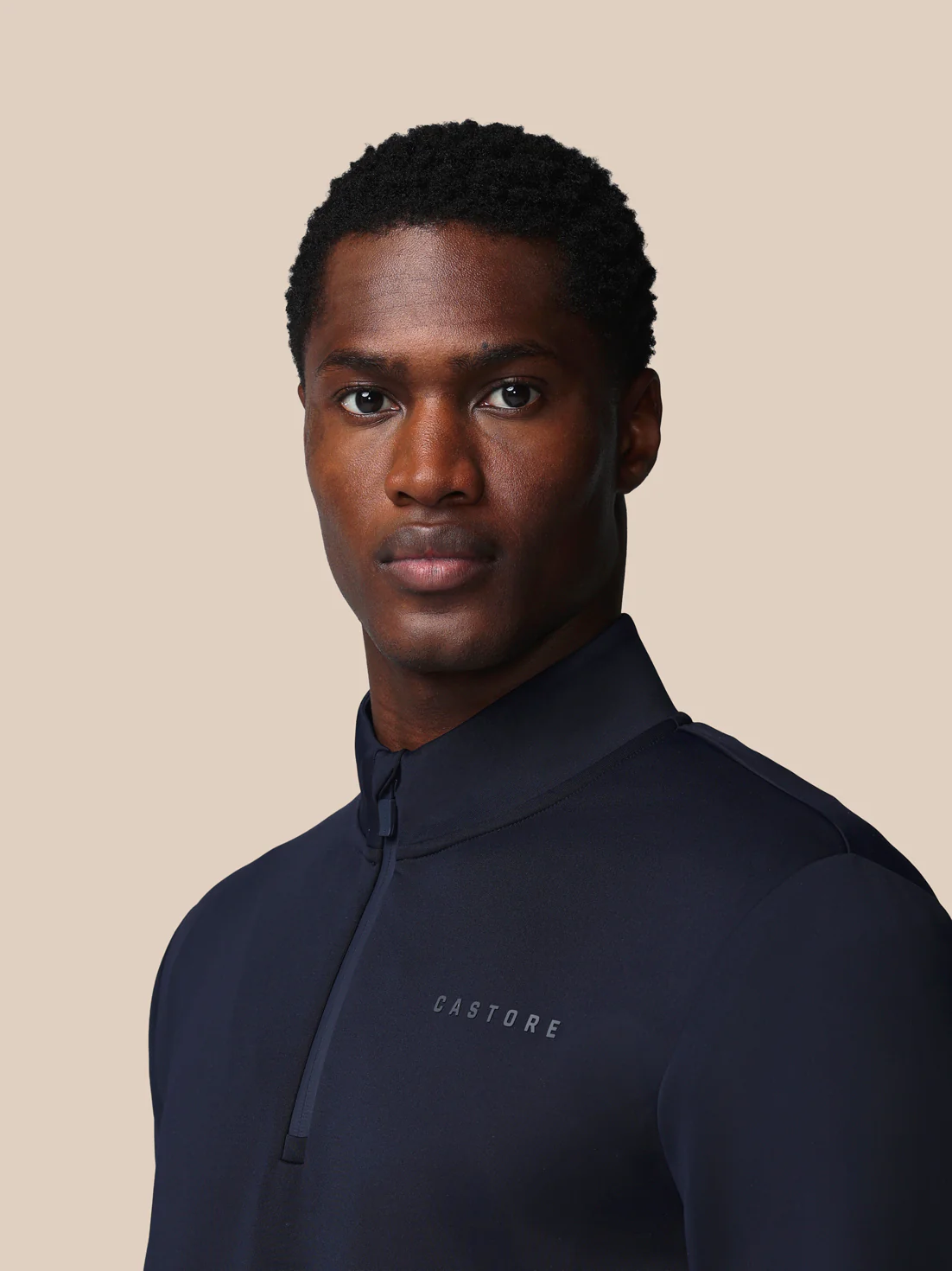 Men’s Flex Long Sleeve Quarter Zip Sweatshirt - Navy - Image 5