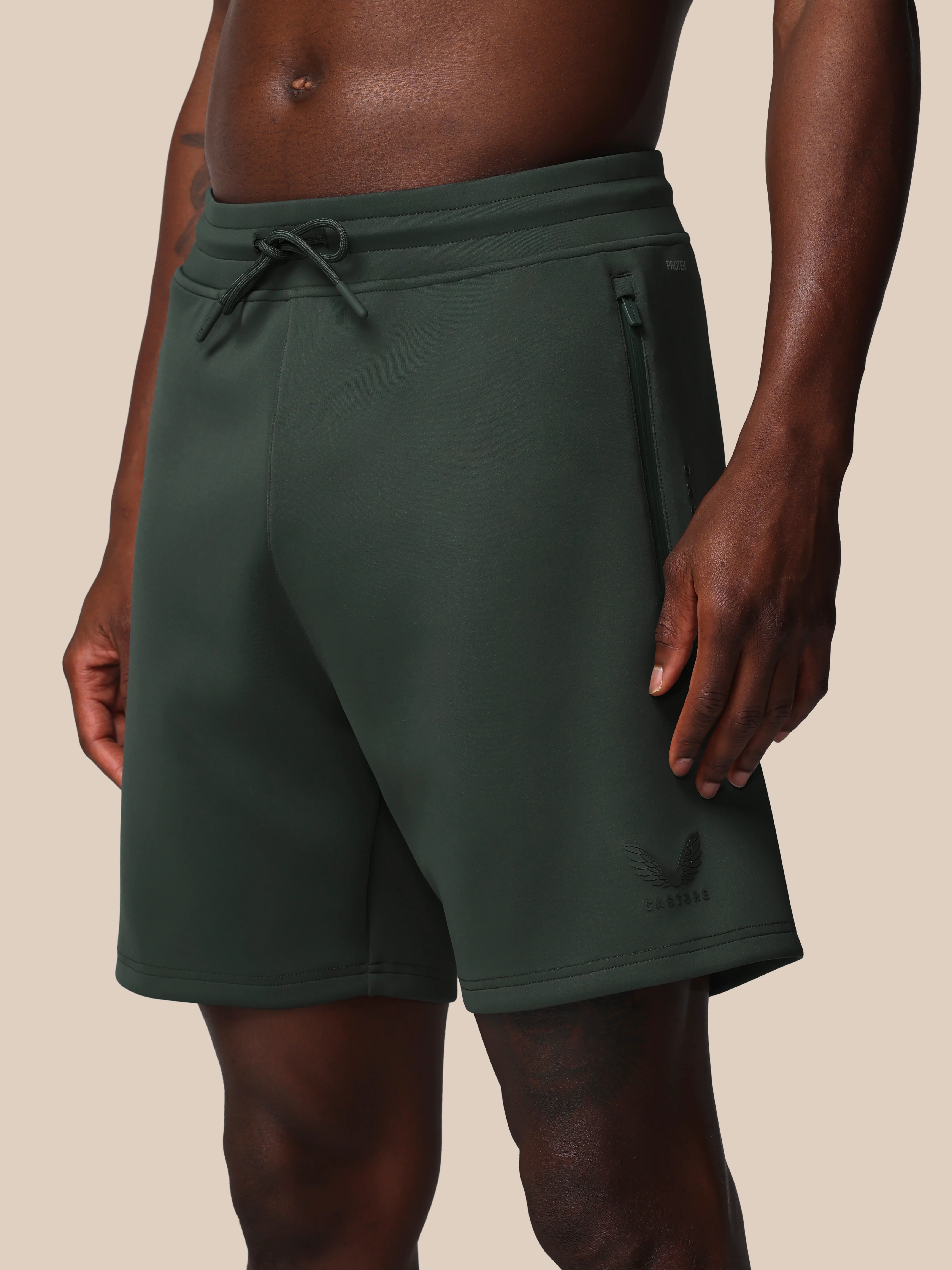 Men’s Flex Shorts - Dark Green - Image 2