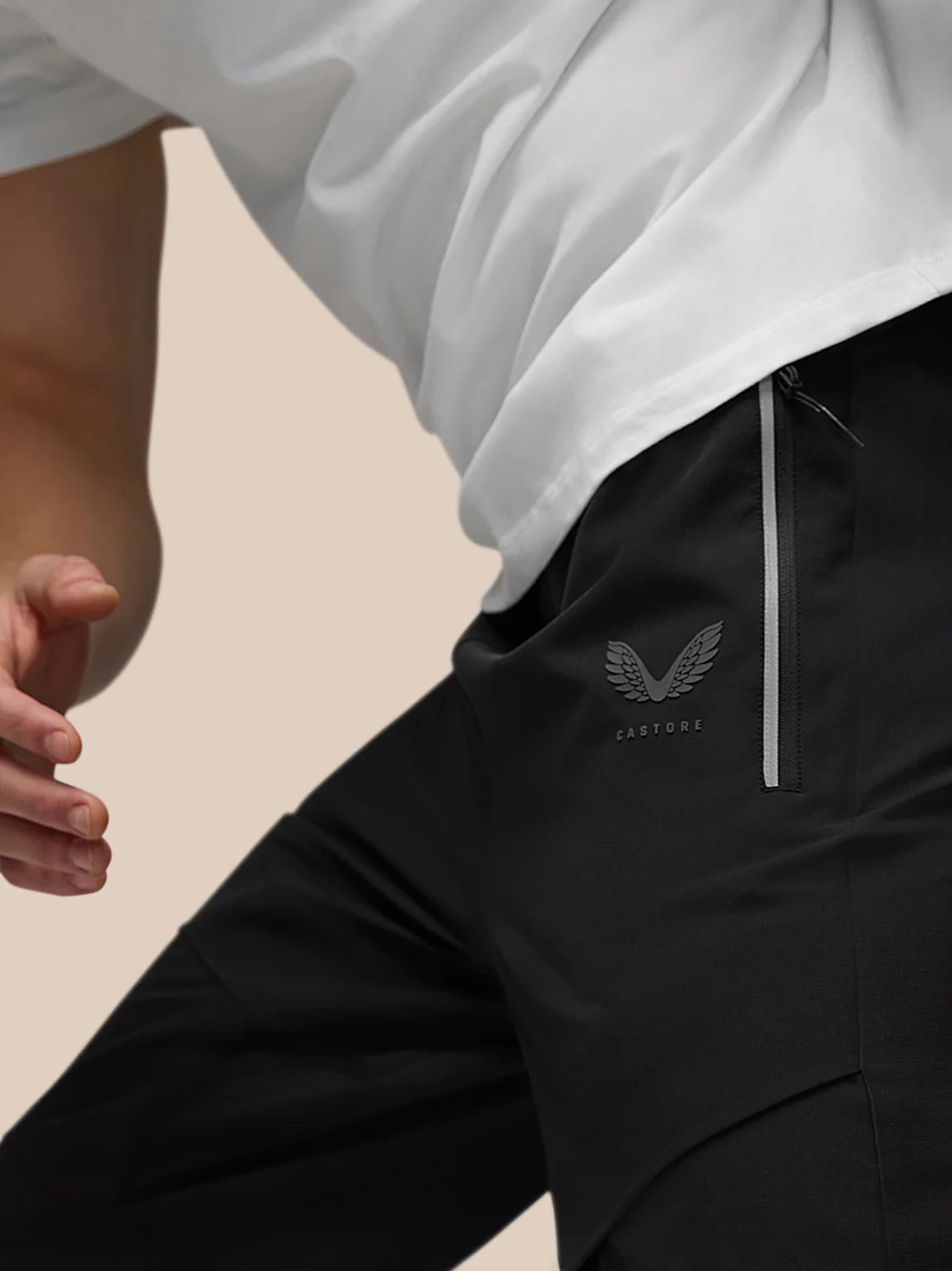 Lightweight Flex Cargo Joggers - Black - Image 5