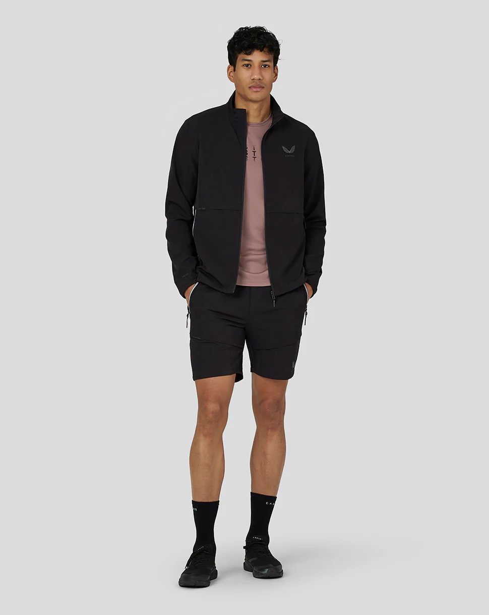 Men’s Flex Woven Cargo Shorts - Black - Image 4