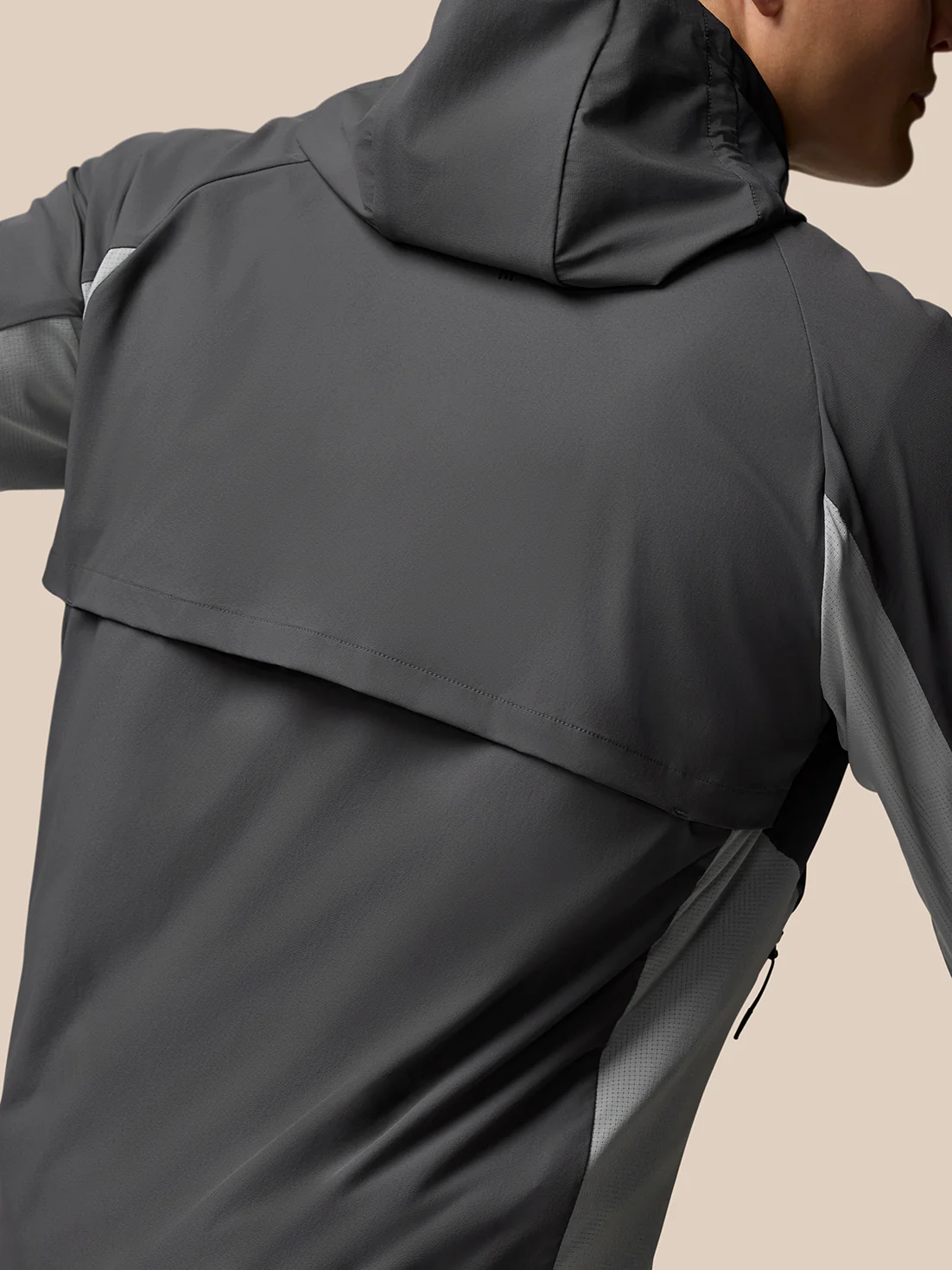 Flex Hooded Jacket - Grey - Image 4