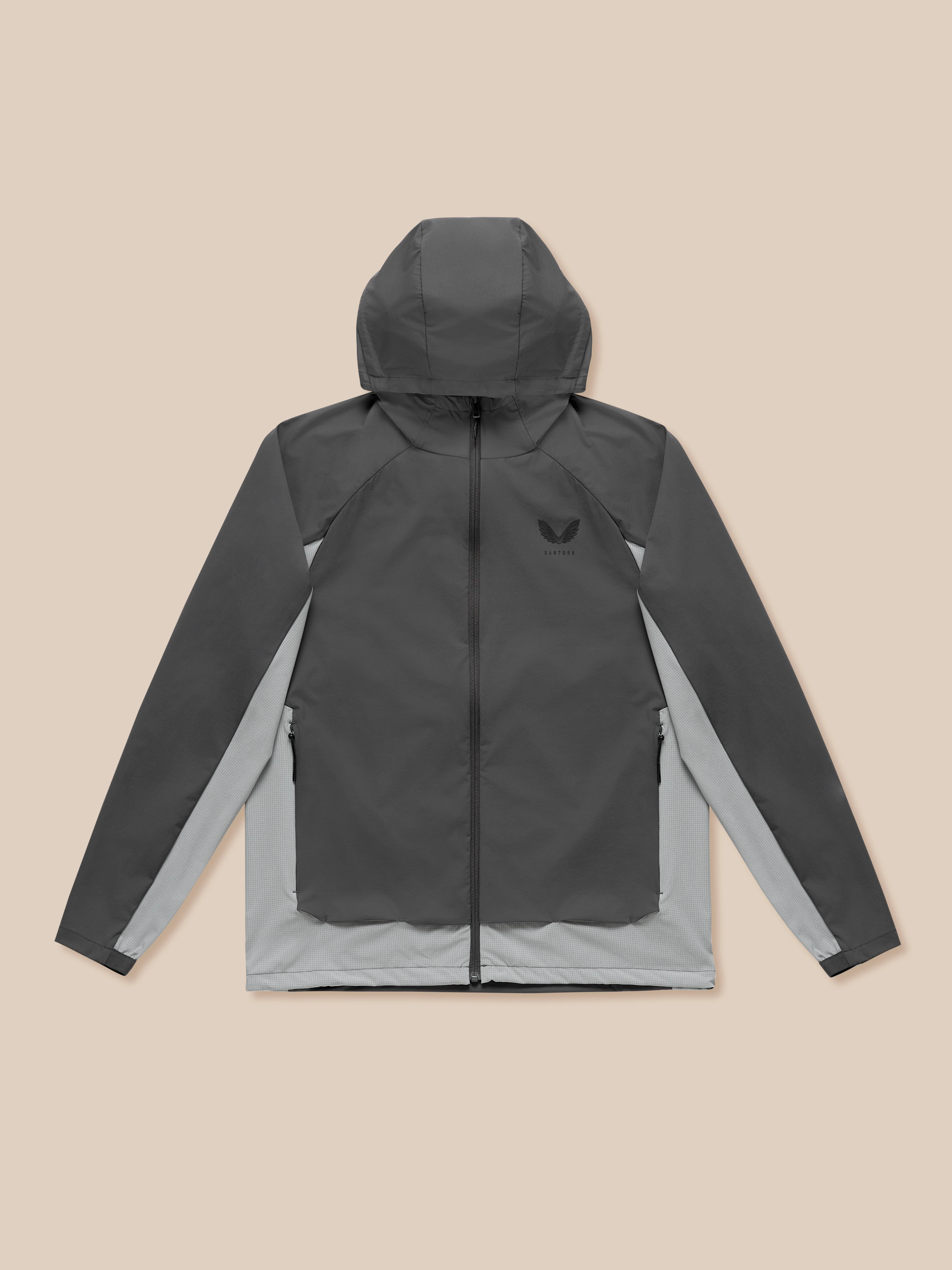 Flex Hooded Jacket - Grey - Image 7
