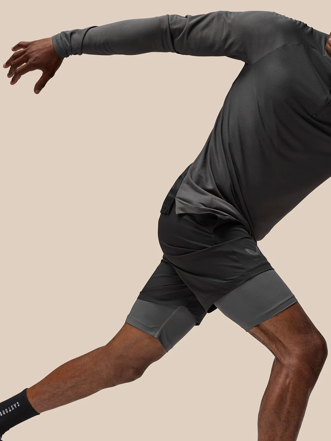Flow Training Shorts - Black - Image 4