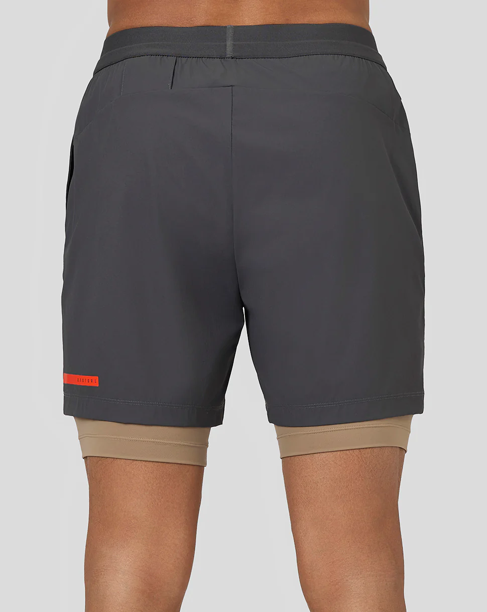Flow Training Shorts - Gunmetal - Image 3