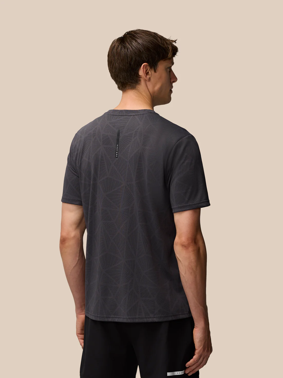 Flow Training Engineered Knit T-Shirt - Black - Image 3