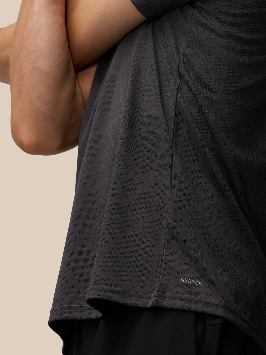 Flow Training Engineered Knit T-Shirt - Black - Image 4