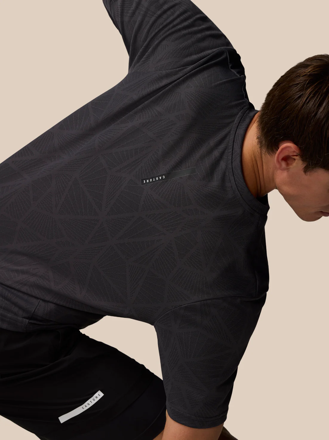 Flow Training Engineered Knit T-Shirt - Black - Image 5
