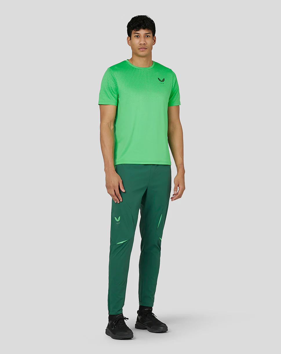Men’s Flow Short Sleeve Knit T-Shirt - Lime - Image 3