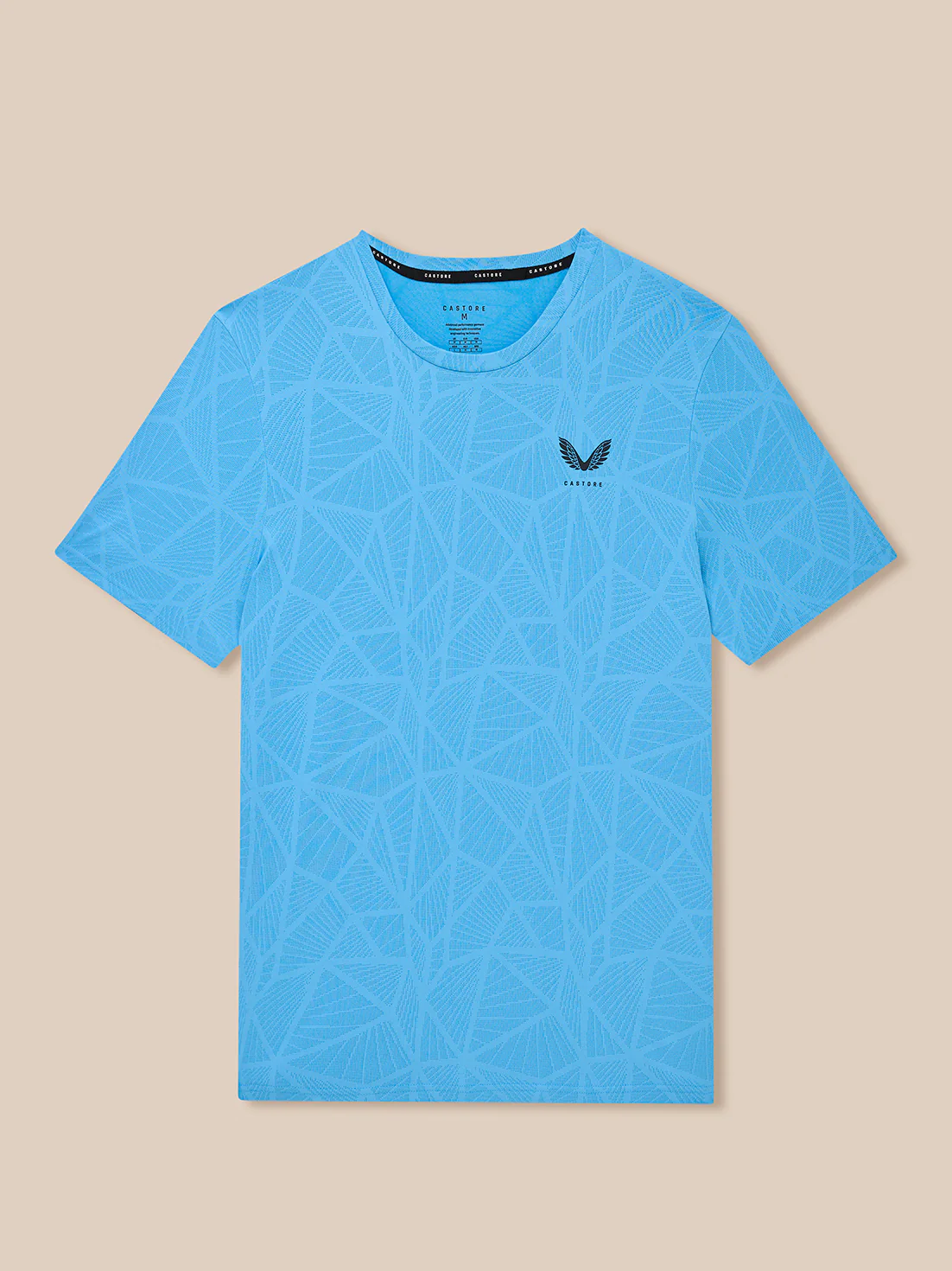 Flow Training Engineered Knit T-Shirt - Cool Blue/Black - Image 8