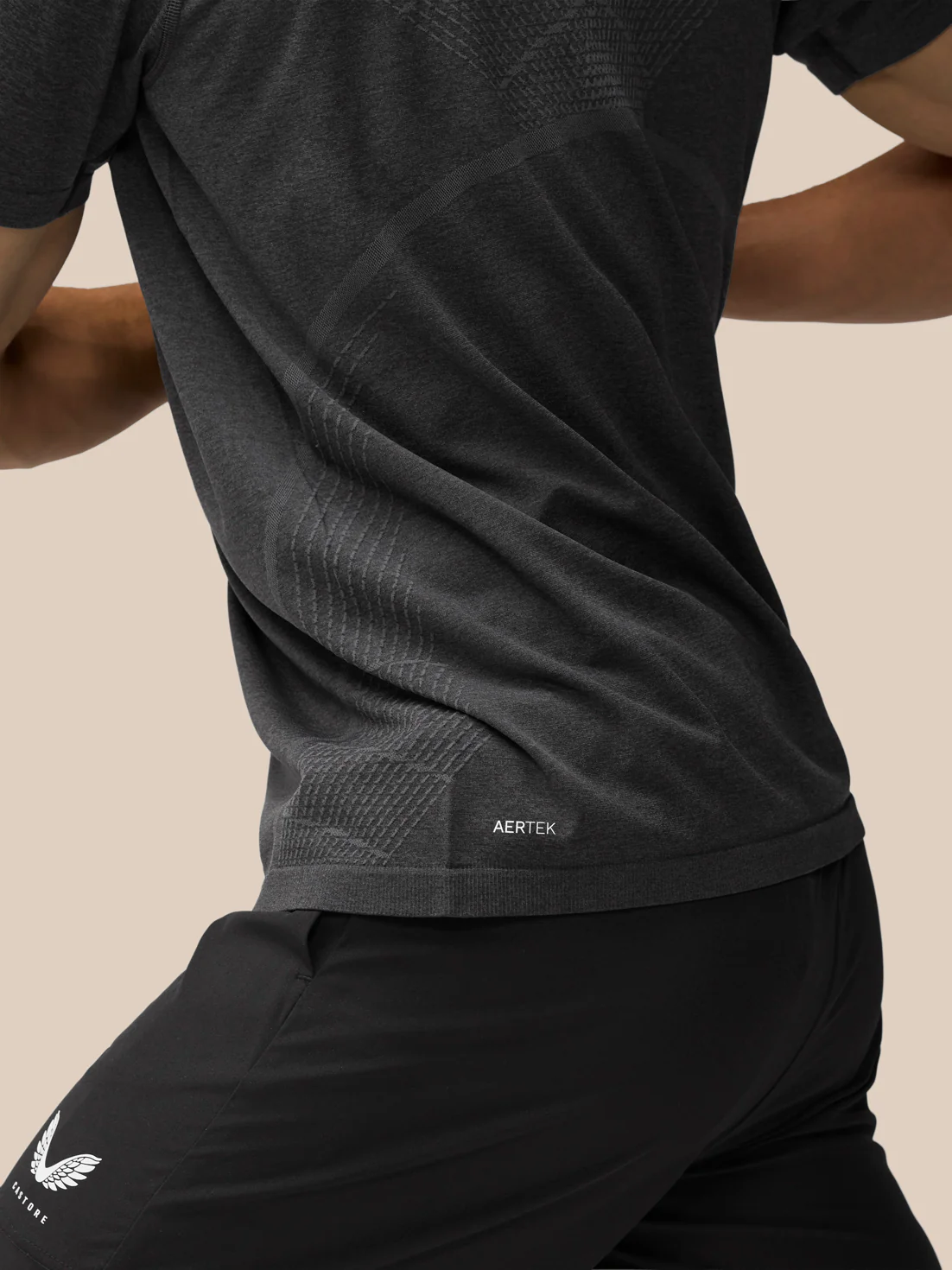 Flow Training T-Shirt - Black - Image 5