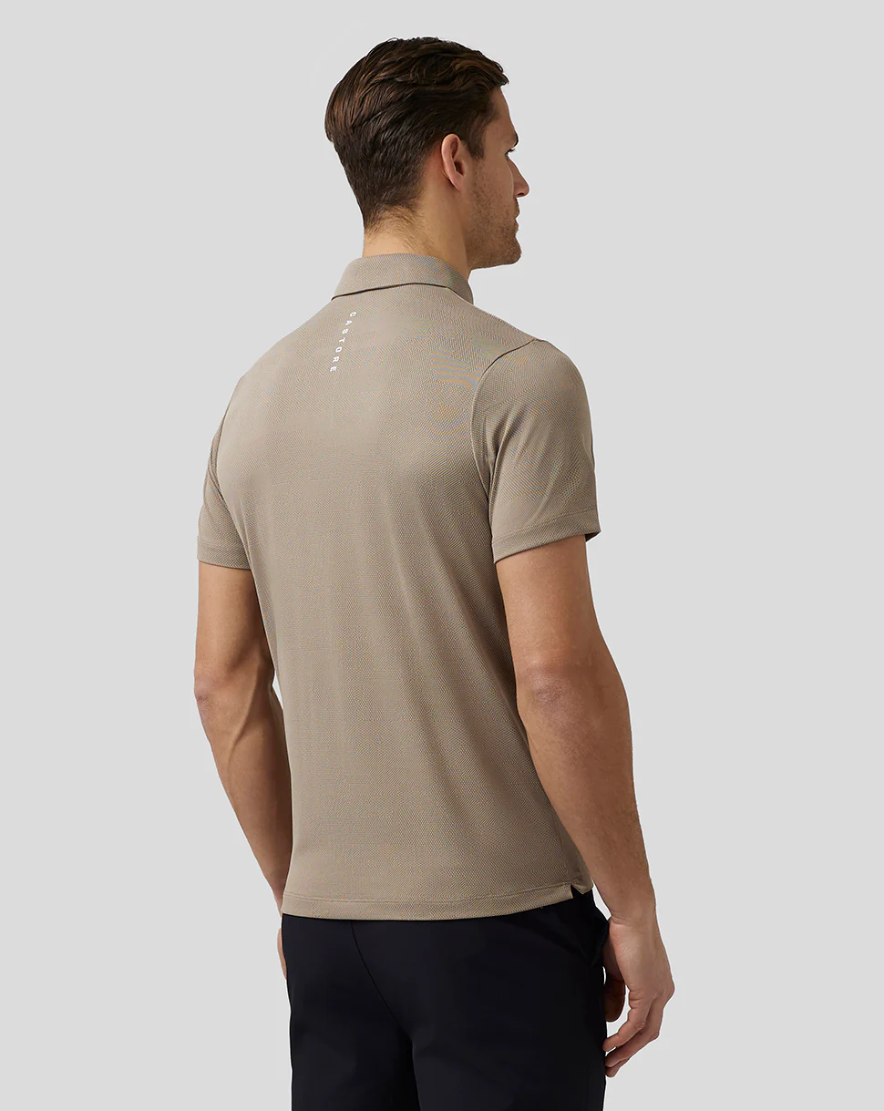 Pinnacle Knit Polo - Clay - Image 2