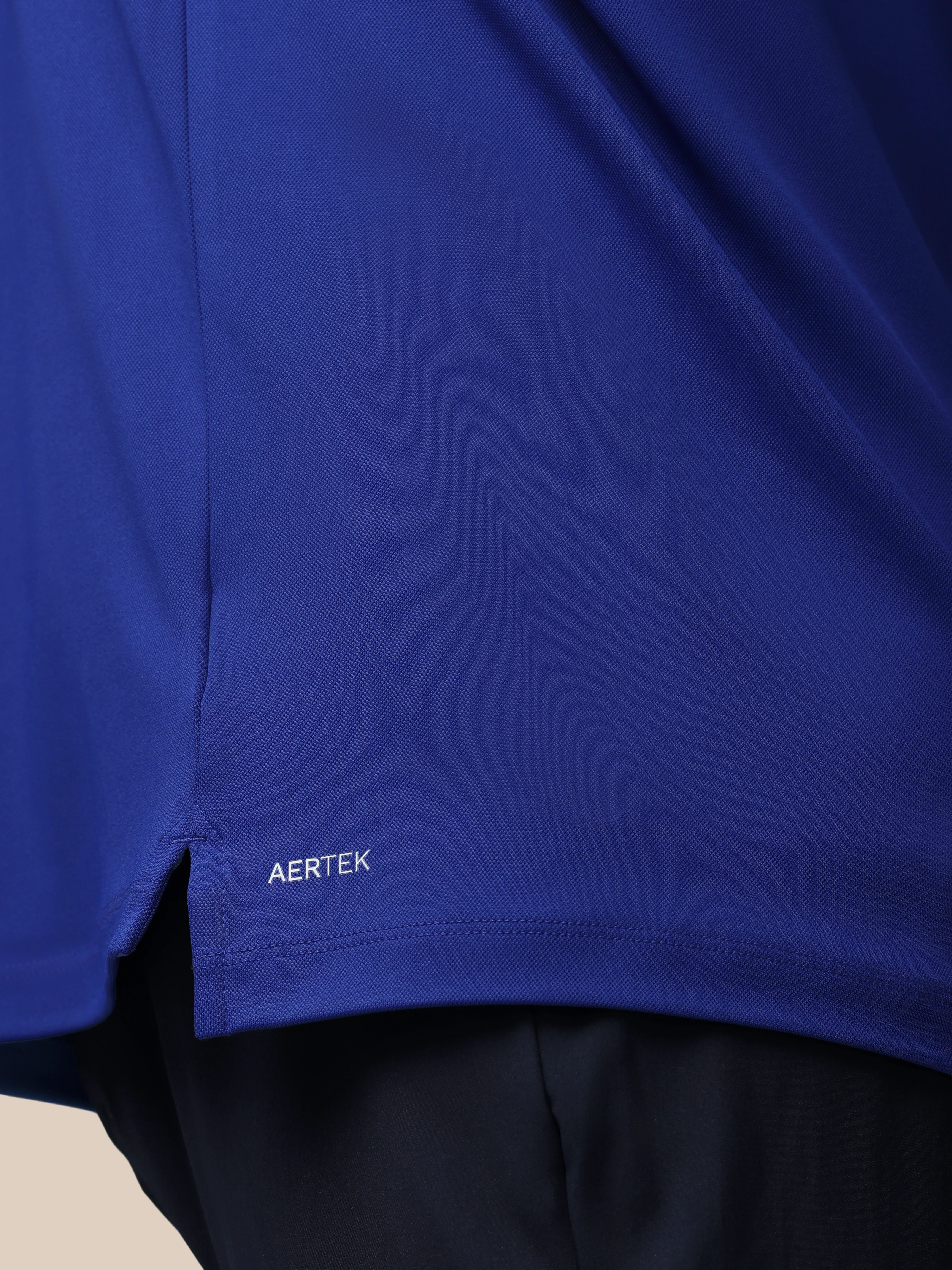 Men’s Golf Essential Short Sleeve Polo Top - Blue - Image 6