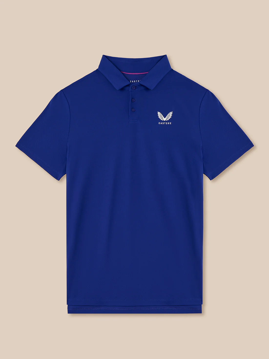 Men’s Golf Essential Short Sleeve Polo Top - Blue - Image 8